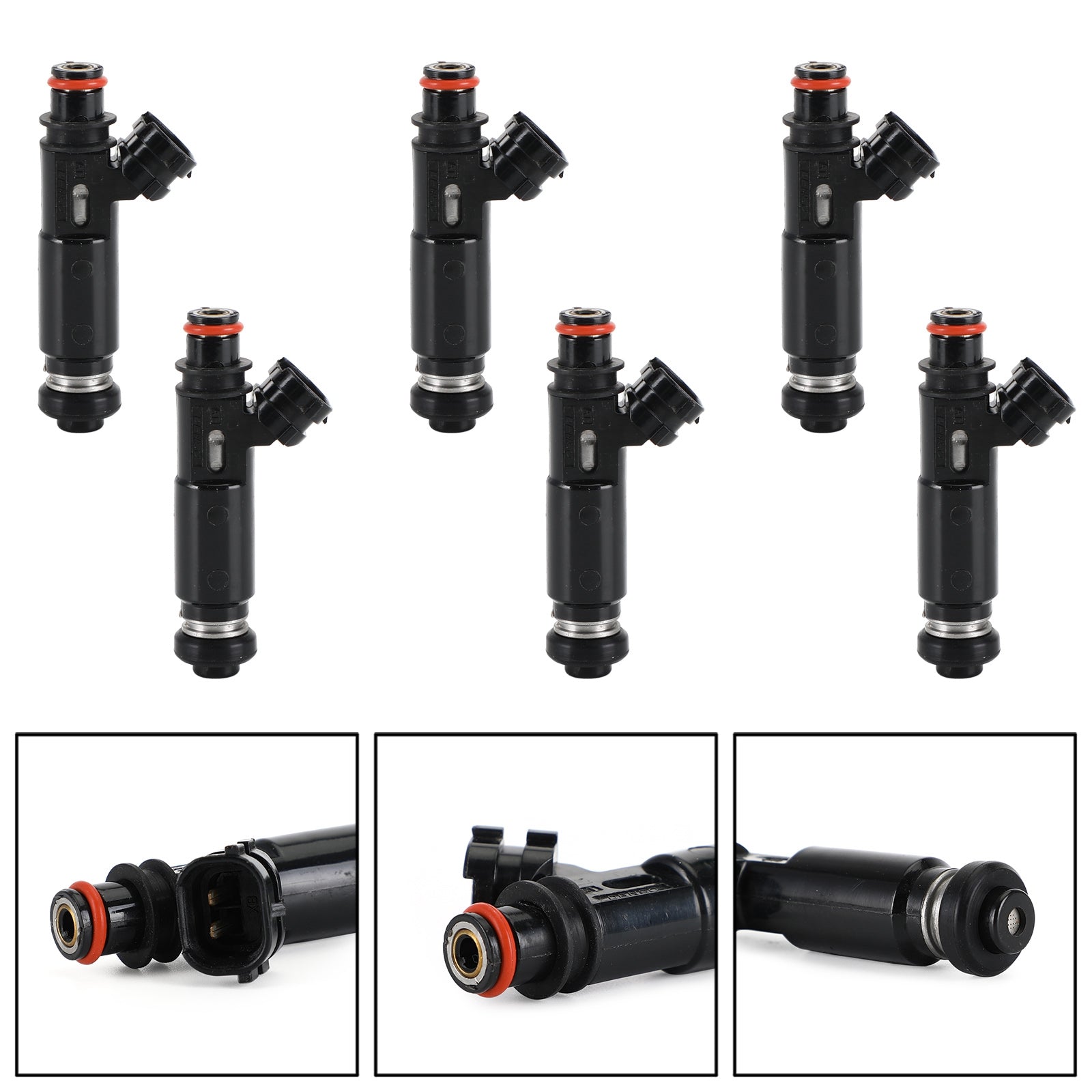 2003-2006 Mitsubishi Montero Pajero 3.8L V6 6PCS Fuel Injectors 195500-4370 Generic
