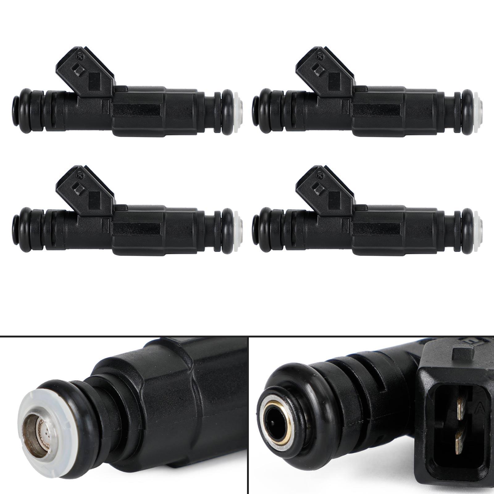 4PCS Fuel Injector 0280155821 Fit Mercedes-Benz W124 R129 W140 W202 W210 0000788523 0000787323 Generic