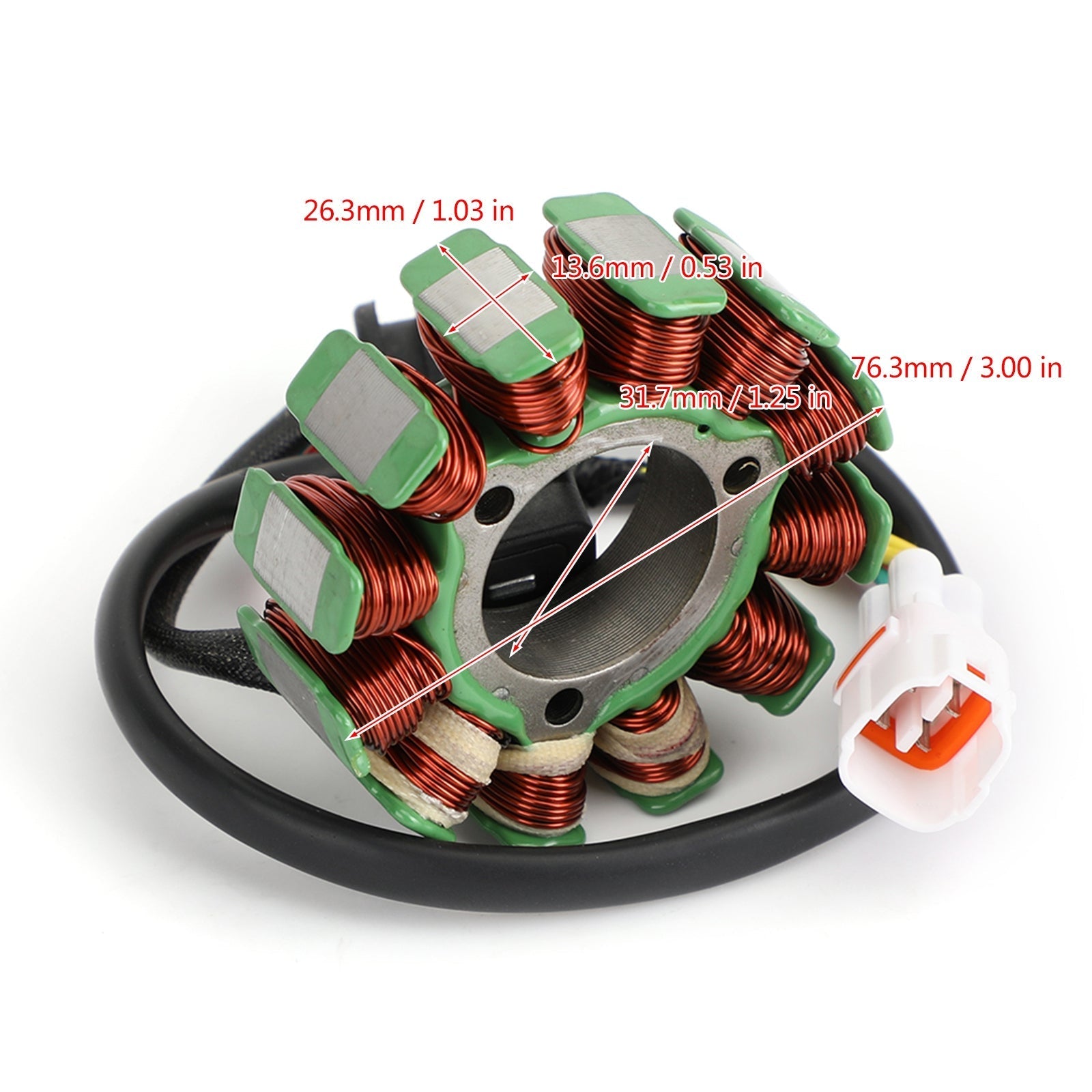 2013-2018 Suzuki RMZ450 Stator Generator | Magneto Coil Replacement 32101-28HA0
