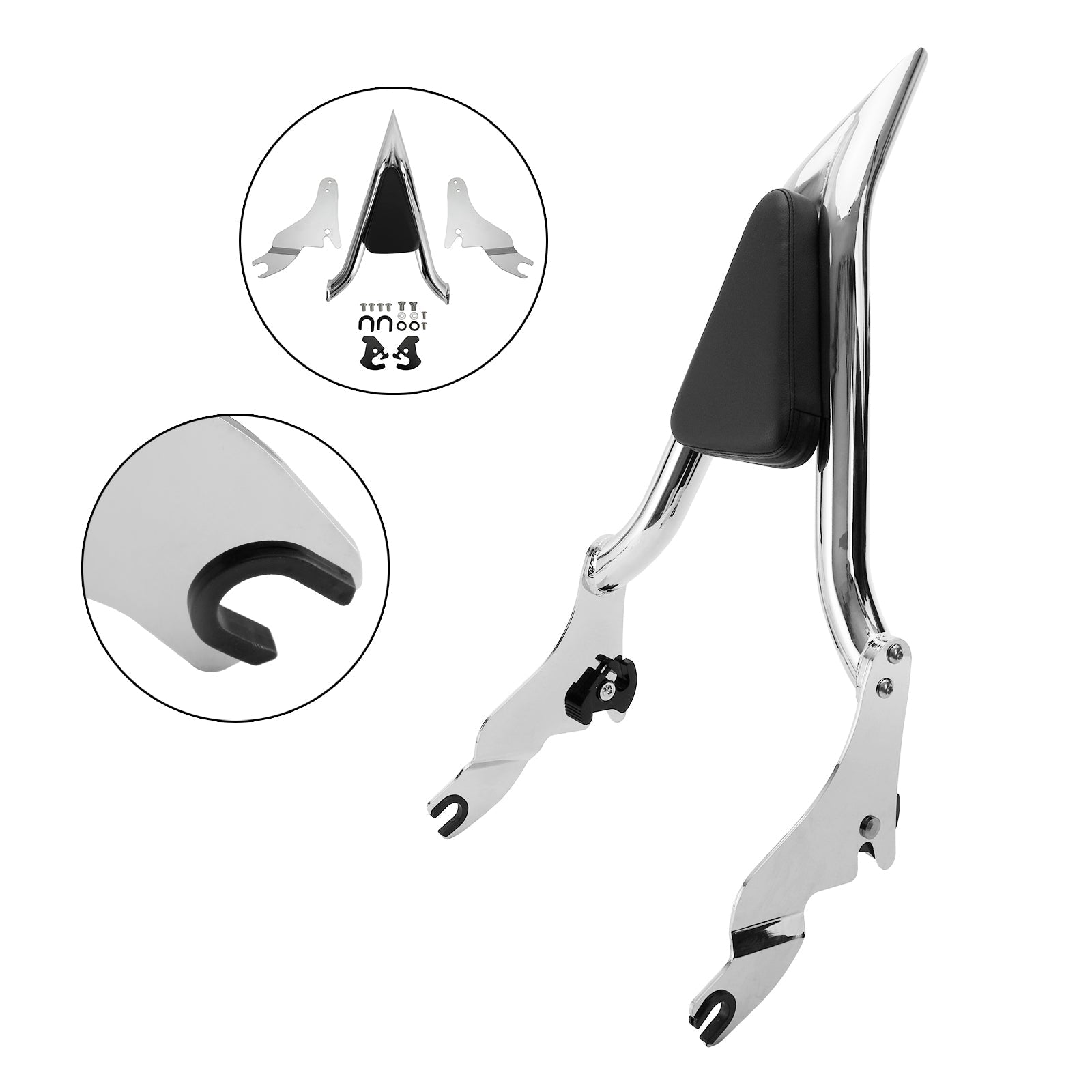 2009-2022 CVO Road Glide / Touring Road King / Road Glide / Street Glide Backrest Sissy Bar Generic