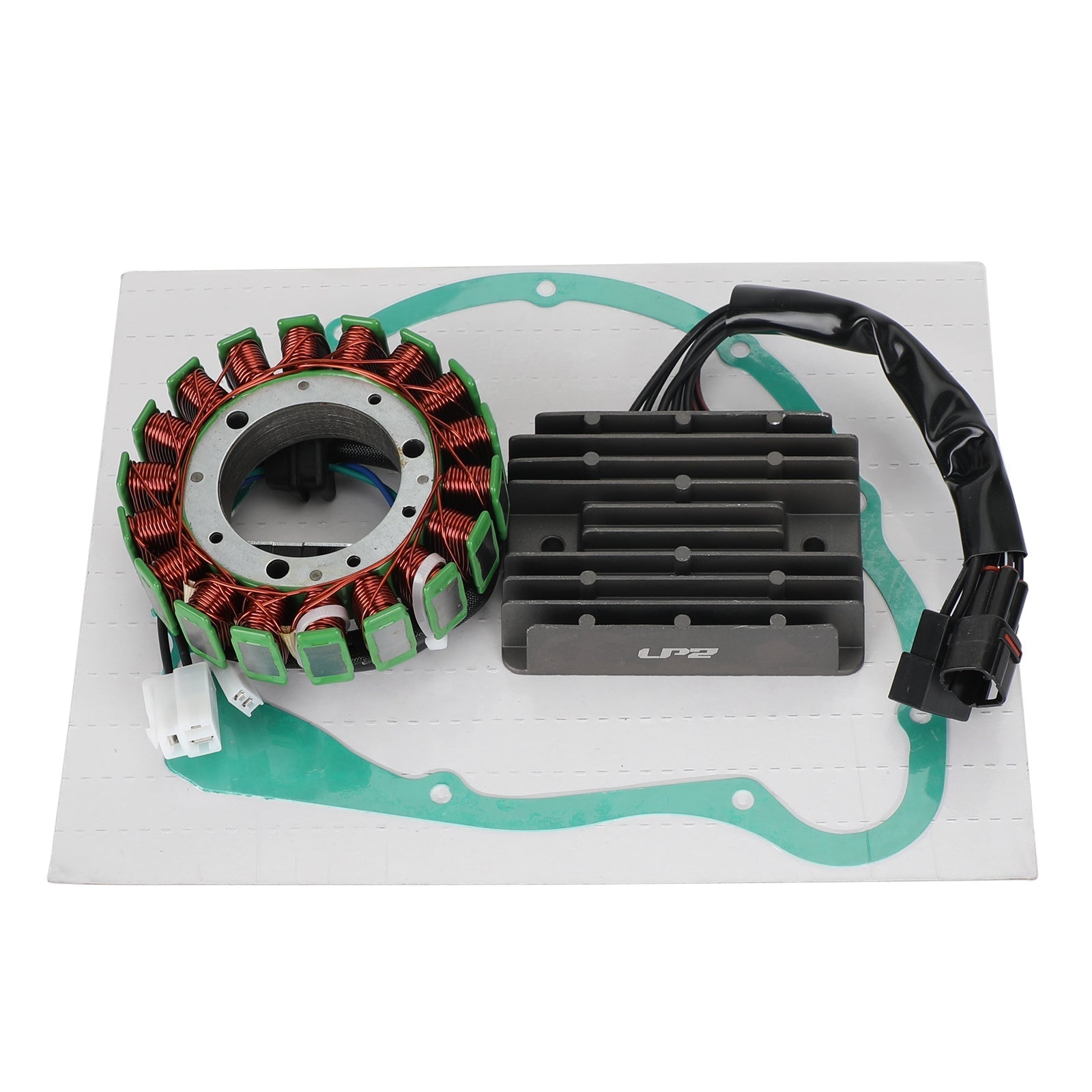 2005-2009 Suzuki VL1500 Boulevard C90/T Magneto Stator+Voltage Rectifier+Gasket