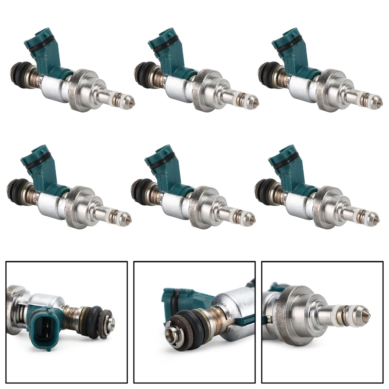 2010-2013 Lexus IS250 C Convertible 2-Door 2.5L 6PCS Fuel Injectors 23250-31020 23209-31020 23209-39056-B0 Generic