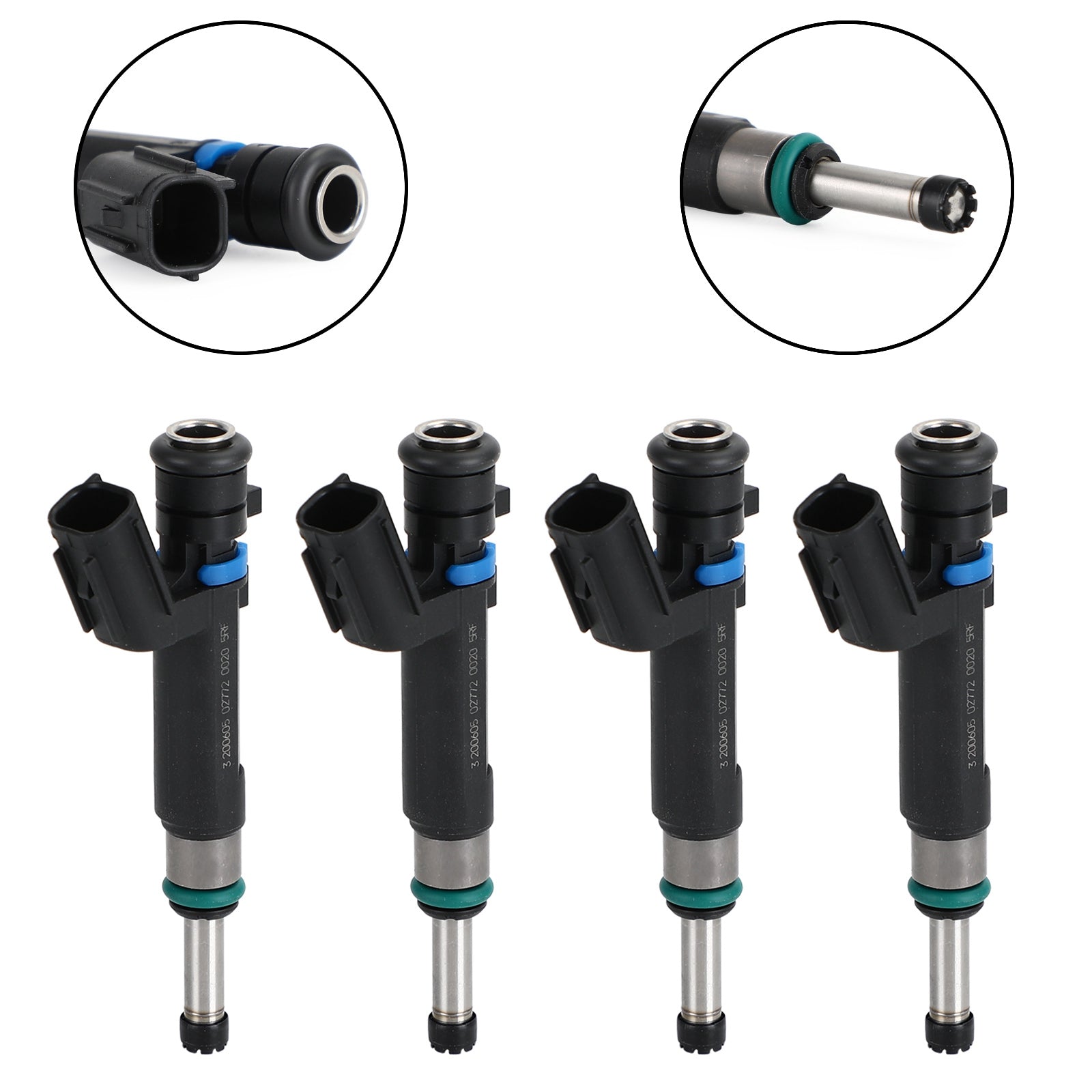 2012-2015 Nissan Versa 1.6L L4 4PCS Fuel Injectors 16600-1KT0A 84212379 162108 HR16DE Generic