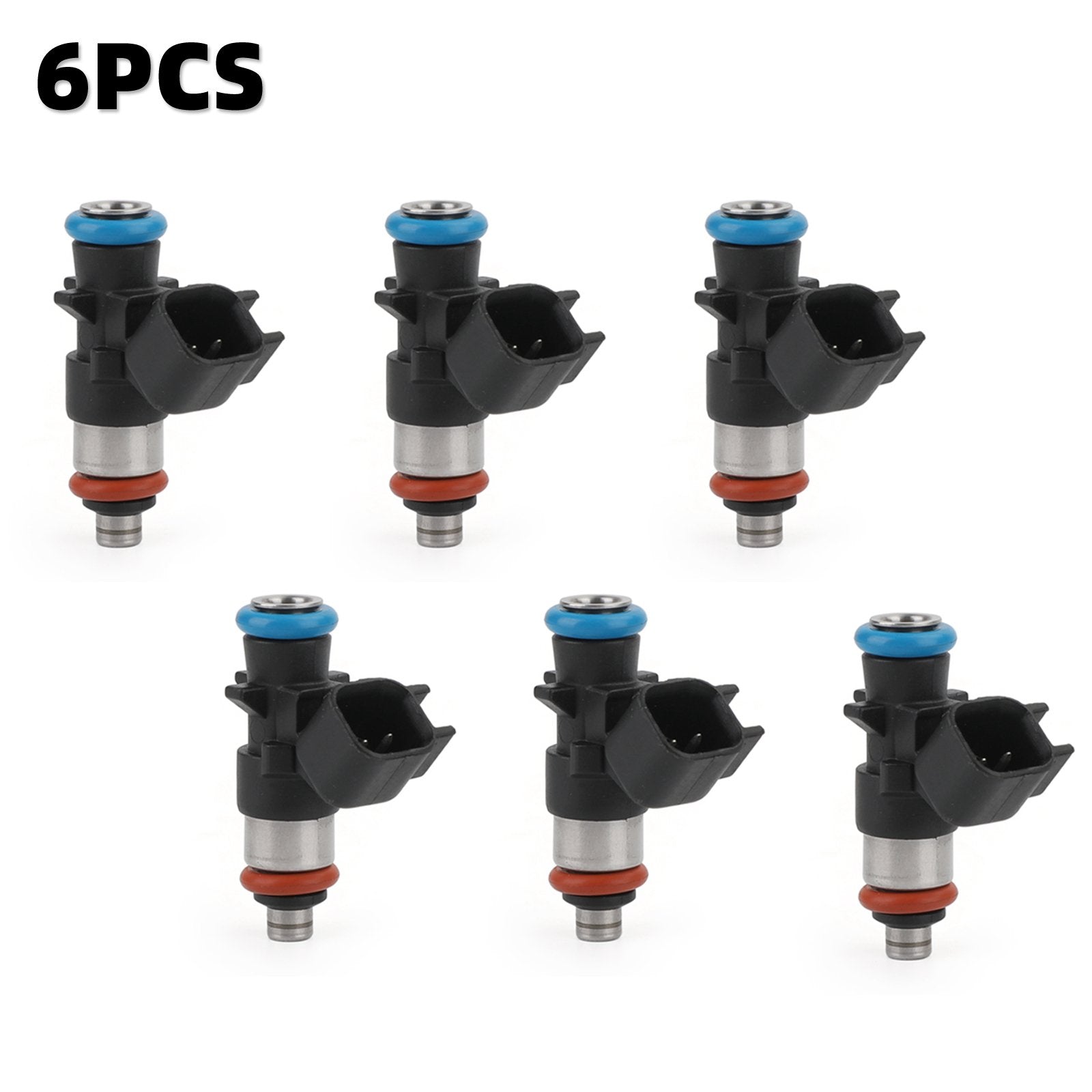 6pcs Fuel Injectors Fit Chrysler 12-17 Wranger 14-17 Ram Promaster 1500 2500 3500 3.6L 0280158233 5184085AC Generic