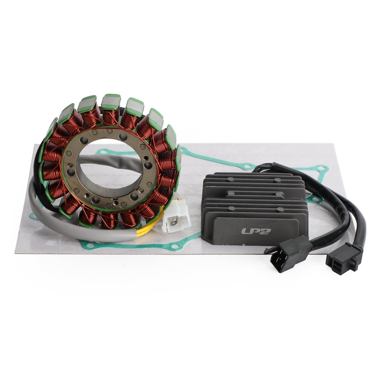 Stator & Regulator Rectifier Kit for Honda VT600 Shadow VLX 600 (1988–2007) | Includes Gasket