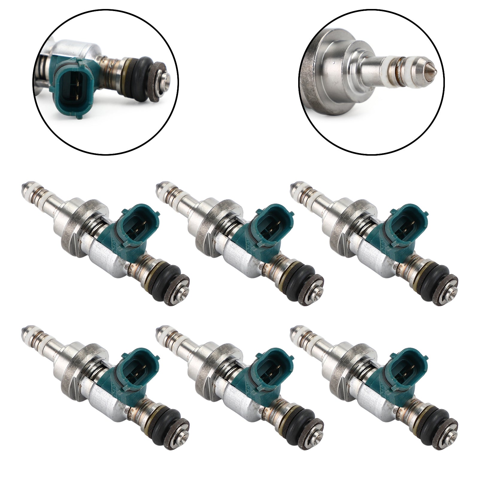 2010-2013 Lexus IS250 C Convertible 2-Door 2.5L 6PCS Fuel Injectors 23250-31020 23209-31020 23209-39056-B0 Generic