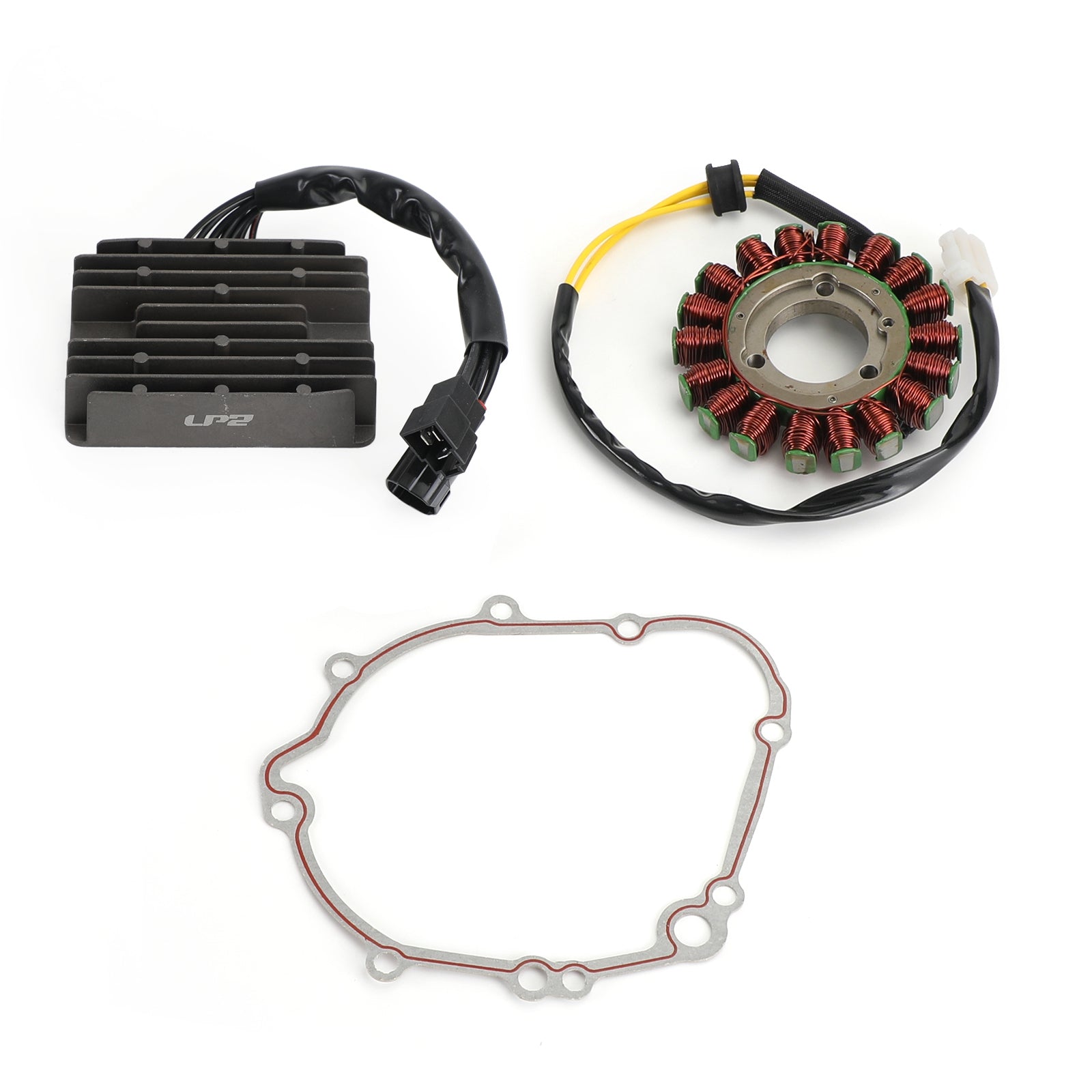 Stator & Regulator Rectifier Kit for 2008–2019 Suzuki GSX-R600 / GSX-R750 | Includes Gasket