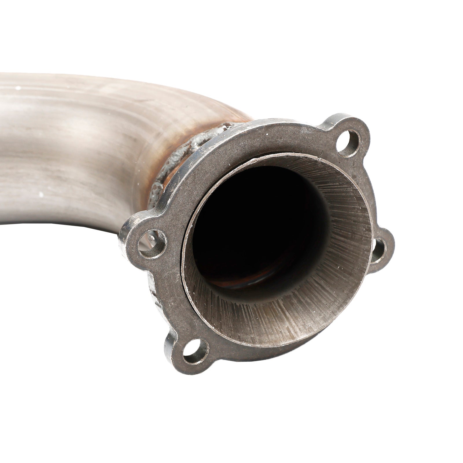 2017-2022 4" Exhaust DPF Delete Race Pipe for Chevy GMC Sierra 2500 3500 HD L5P 6.6L Duramax Stainless Steel Generic