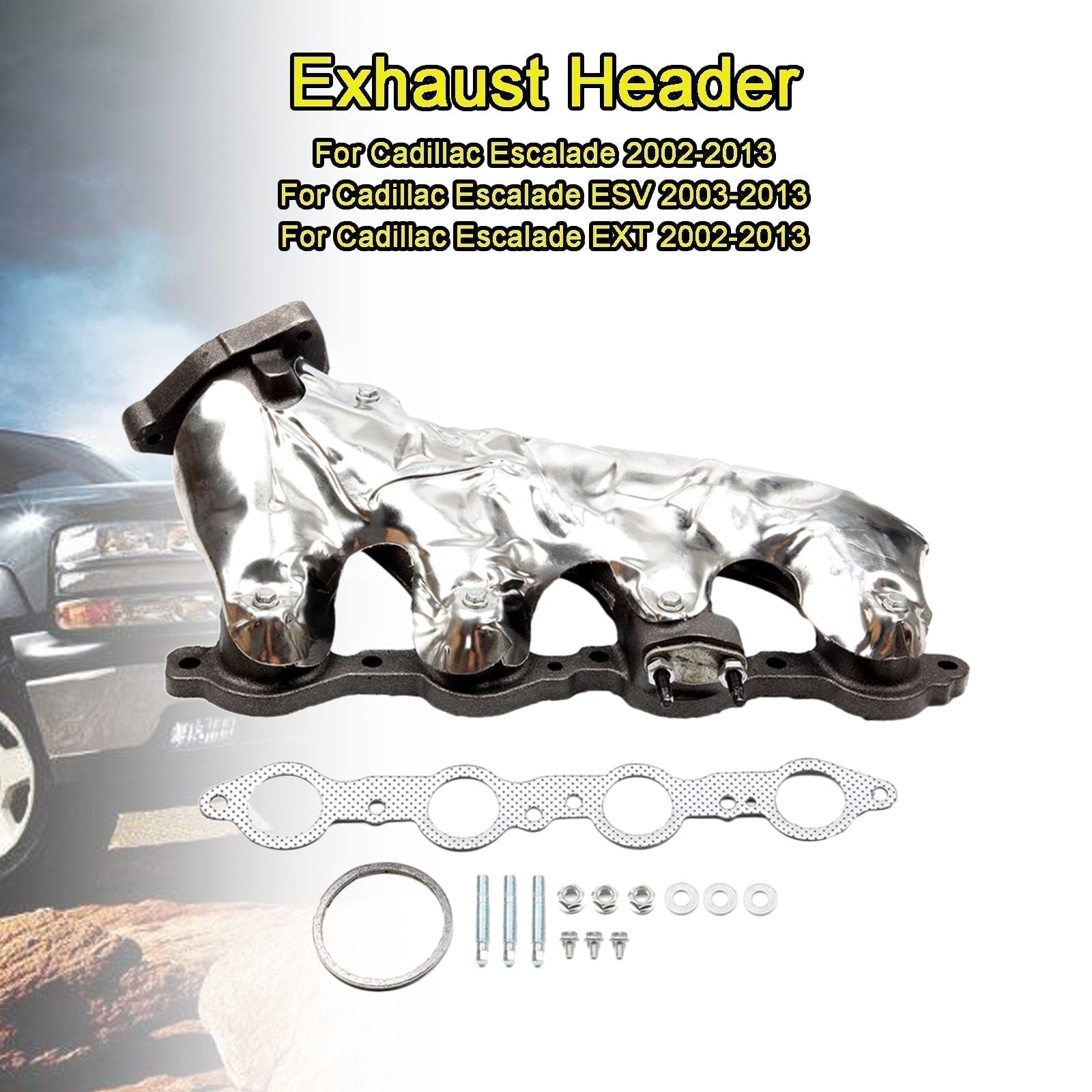 2000-2005 Chevrolet Tahoe Driver Side Exhaust Manifold Kit 674-522