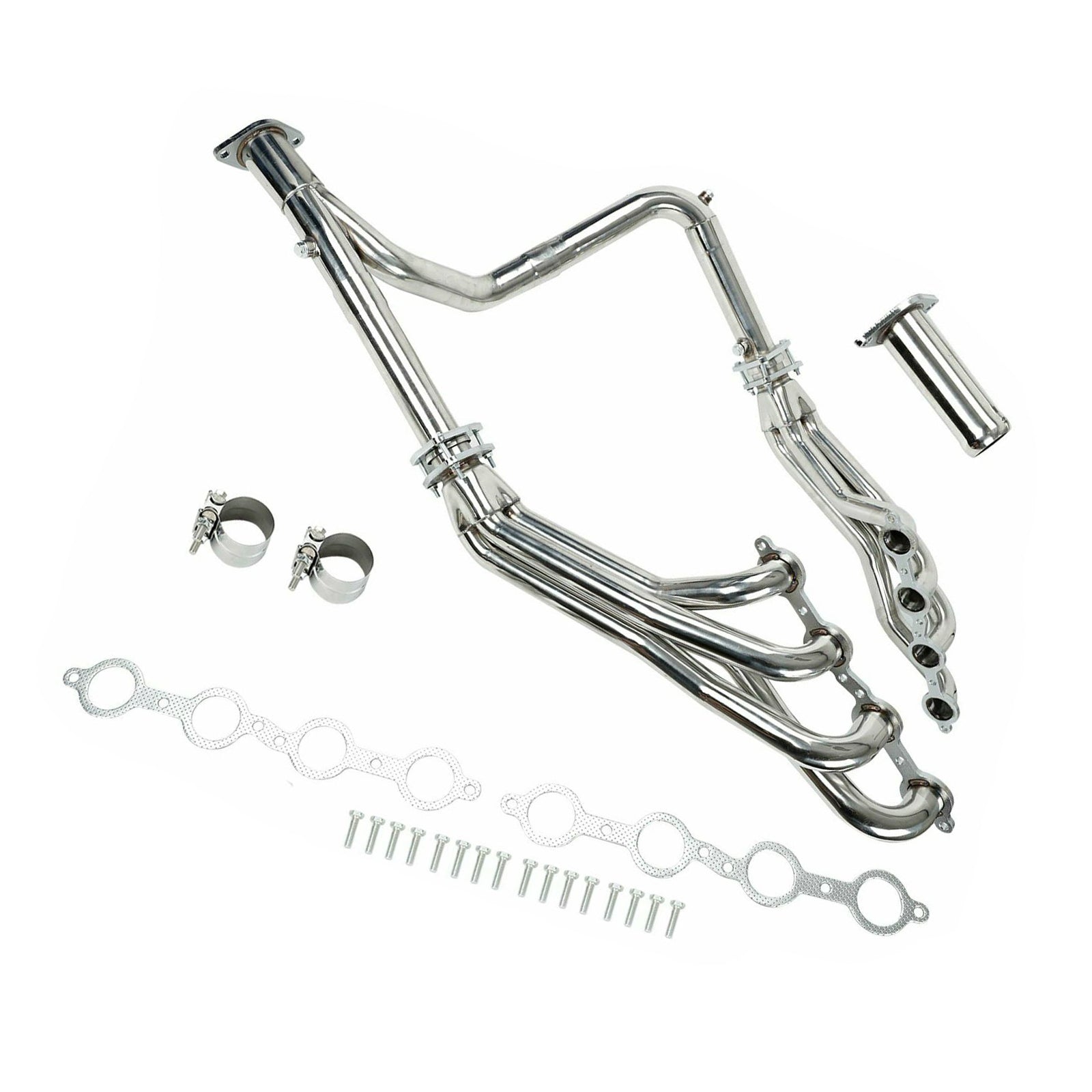 2007-2013 Chevy Silverado 1500/2500/3500 4.8L 5.3L 6.0L Stainless Steel Exhaust Manifold Headers