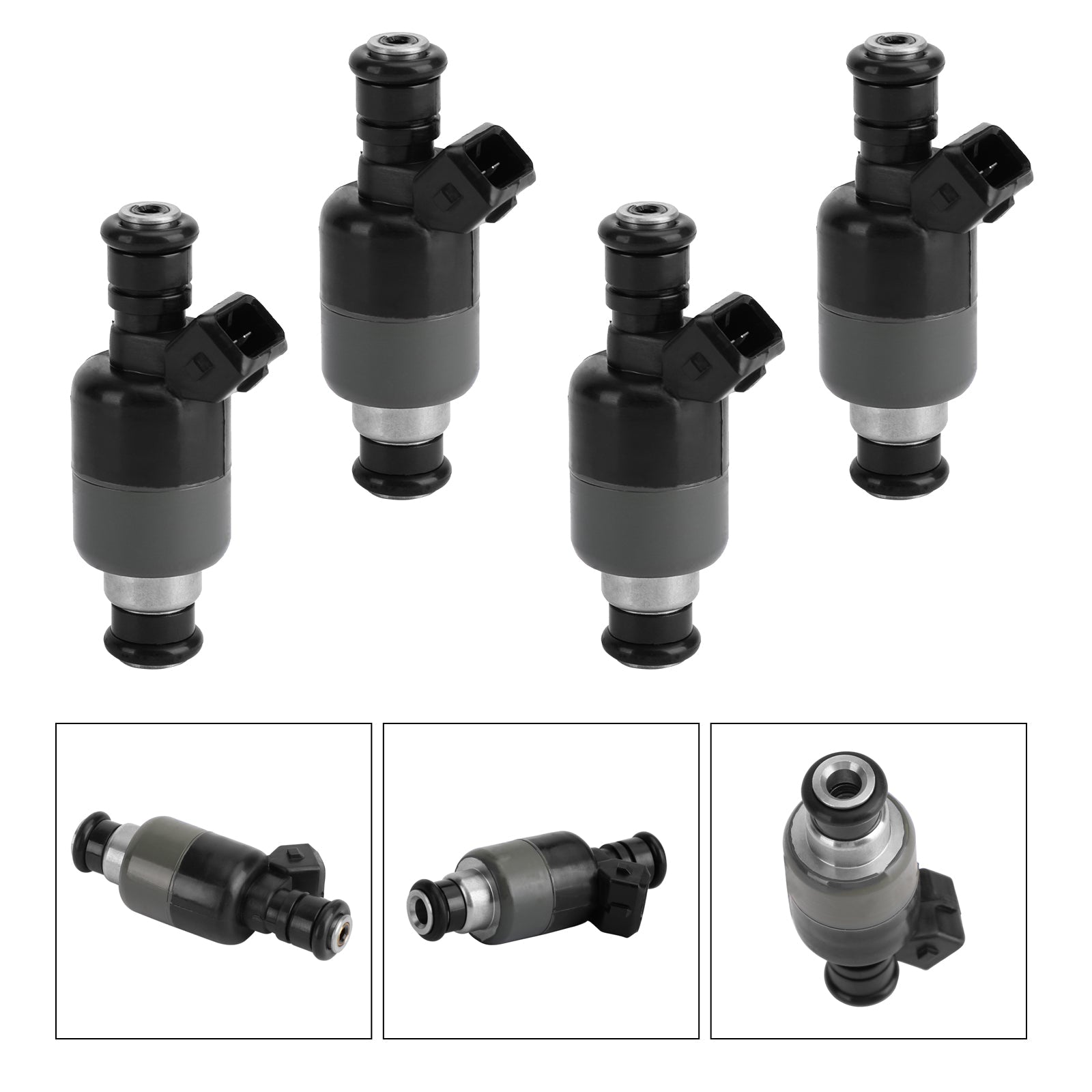 1999-2002 Daewoo Lanos S Hatchback 2-Door 1.5L 1.6L 4PCS Fuel Injectors 17103677 1710950 INJ514 FJ10582 Generic