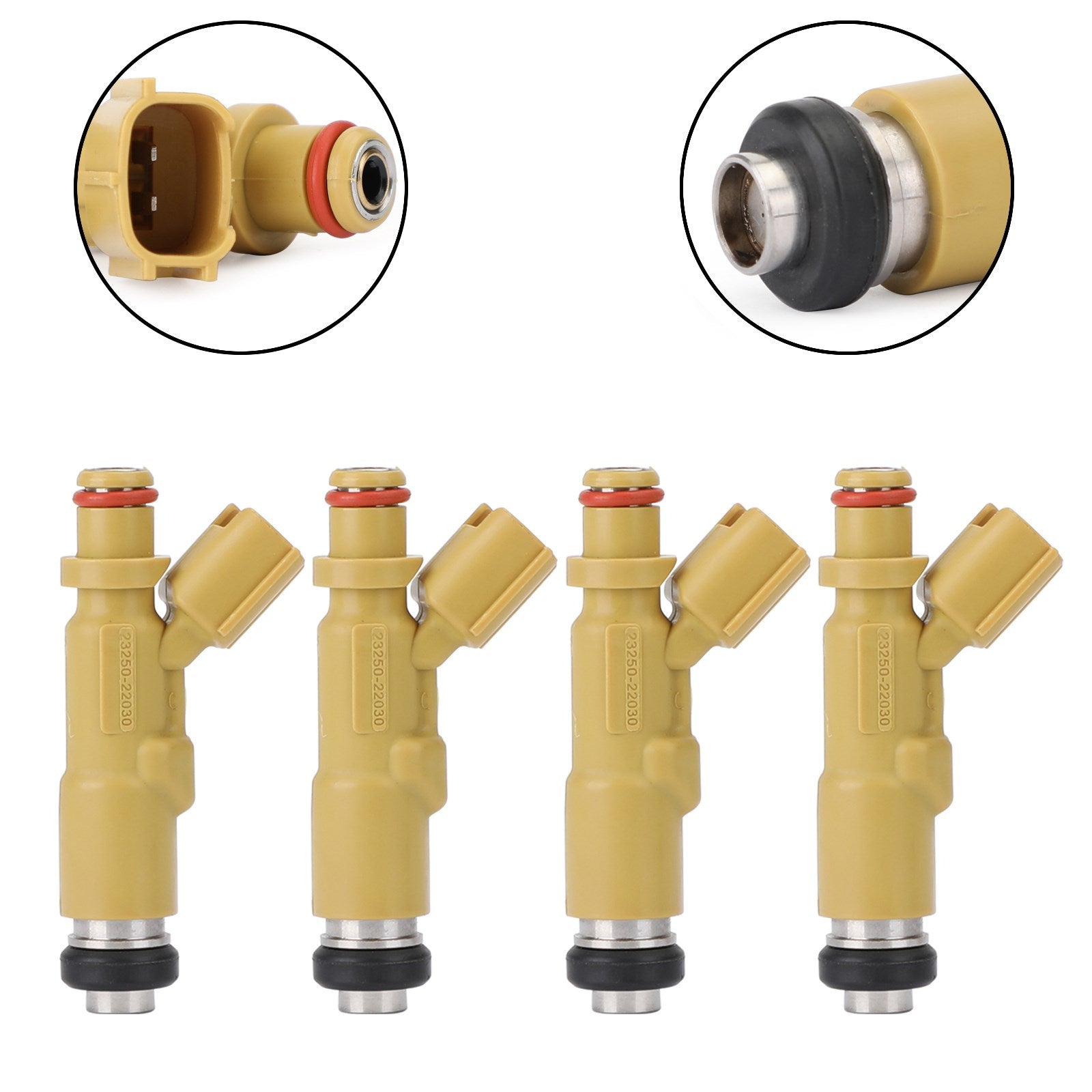 4PCS Fuel Injectors Fit 1999-2008 Toyota 2ZZ-GE Corolla Celica Lotus 23250-22030 23250-22060 23209-22060 Generic