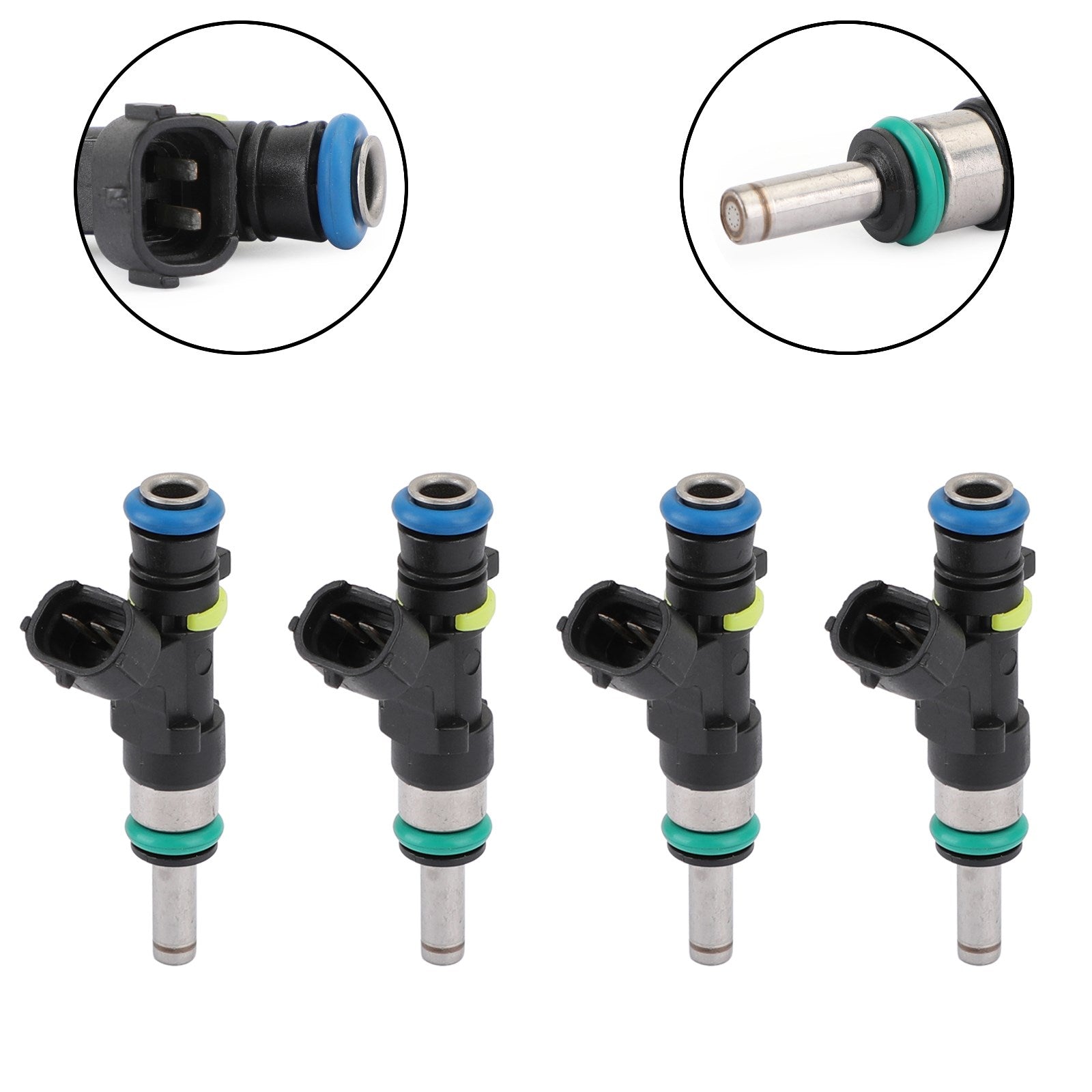 4PCS Fuel Injectors Fit Mitsubishi Outlander Lancer 1465A412 Generic