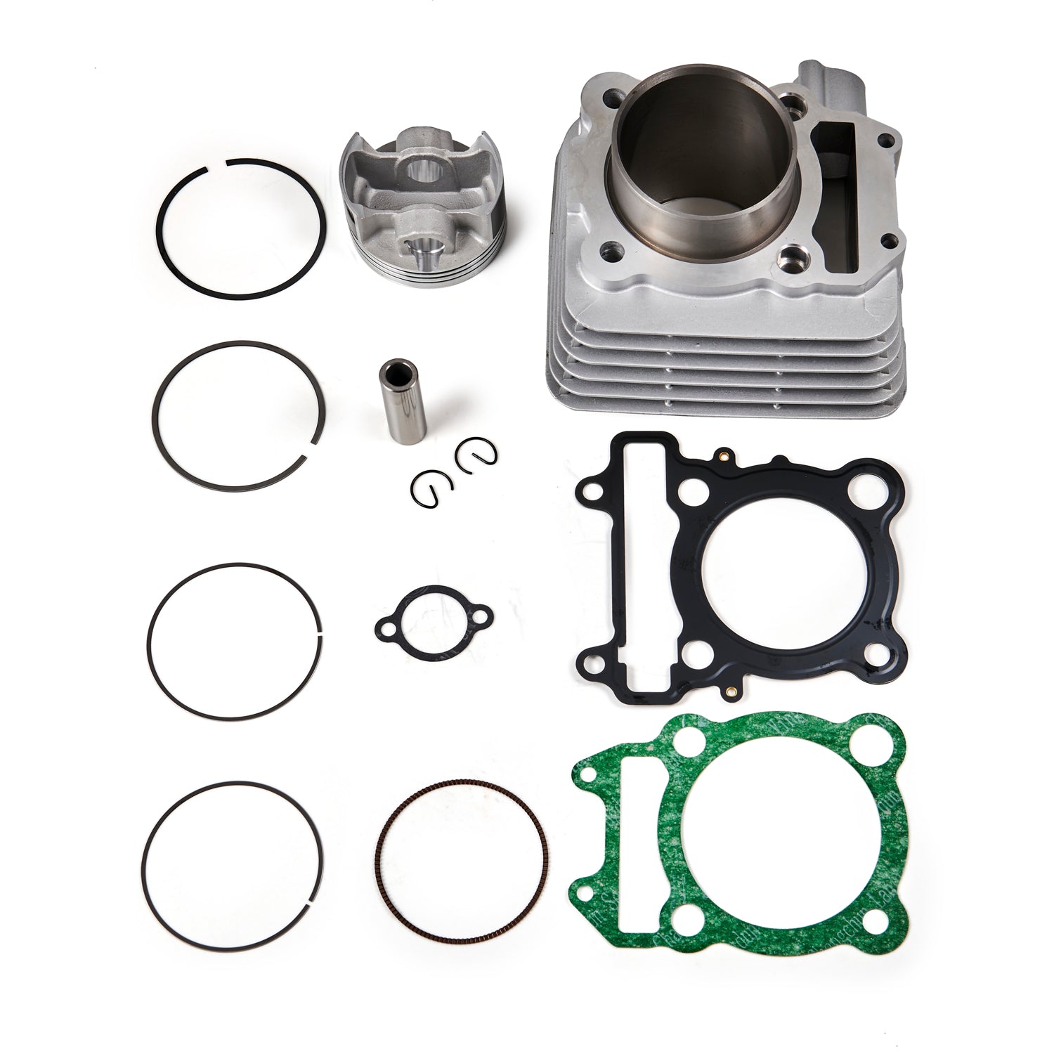 2007-2009 Yamaha YBR250 (1S4) Piston Cylinder Gasket Top End Kit 74mm 1S4-11311-00-A0 1S4-11311-01-A0 Generic