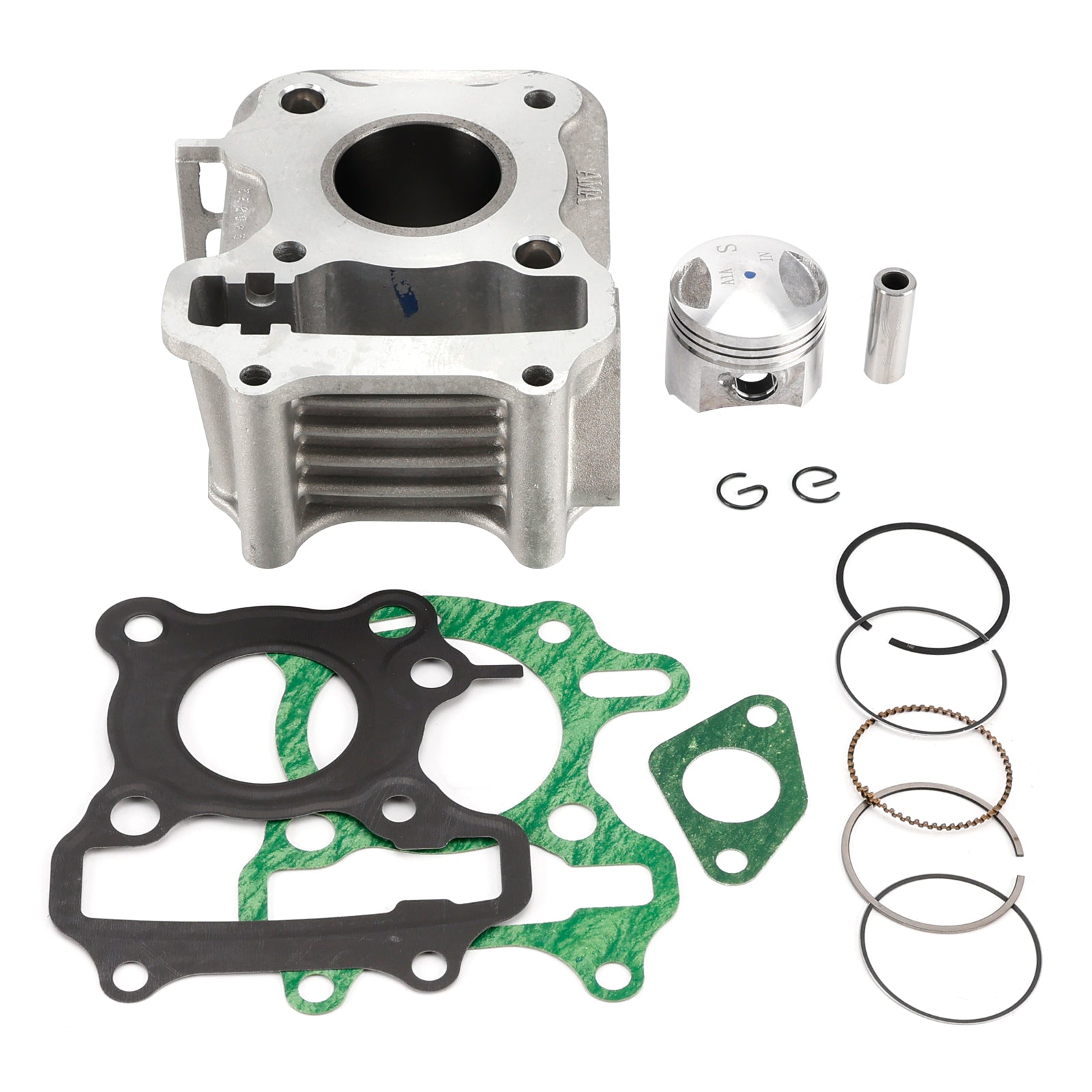 50cc Cylinder Piston Gaskets Top End Kit For Sym Orbit II 25 50 Jet 4 Symphony