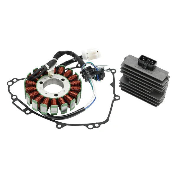 Stator & Regulator Rectifier Kit for Yamaha YZF-R3 / YZF-R25 (2015–2018) | Includes Gasket
