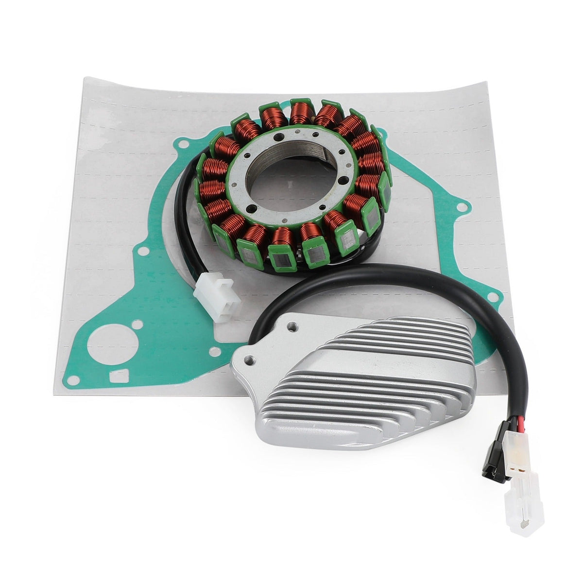 Stator & Regulator Rectifier Kit for Yamaha Virago 500 XV500 (1998) | Includes Gasket