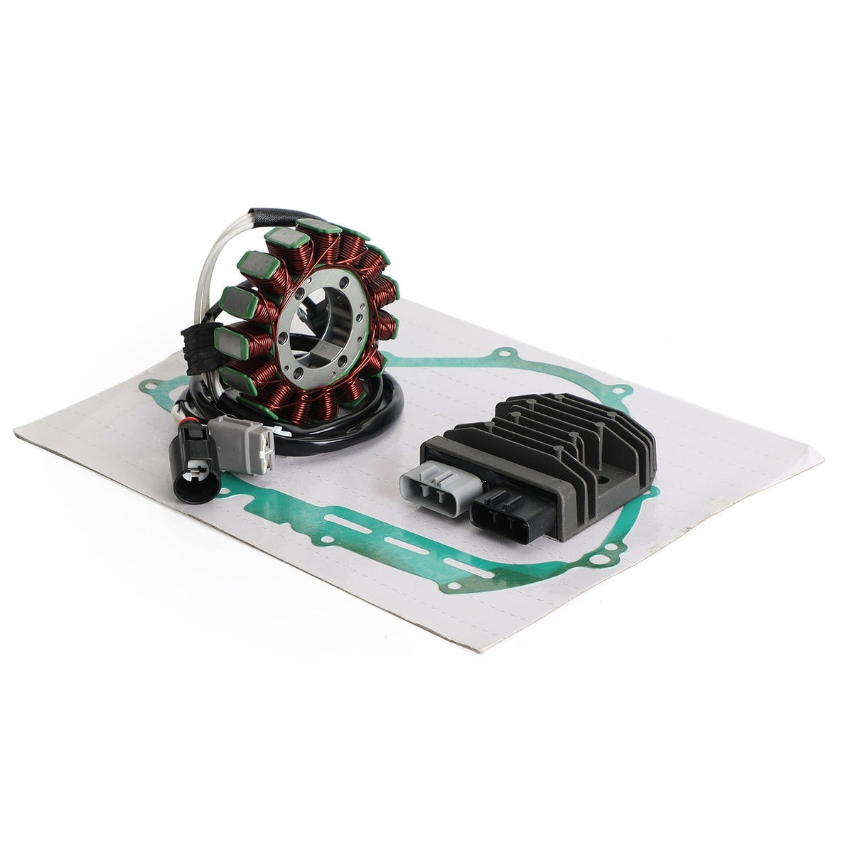 Stator & Regulator Rectifier Kit for Yamaha Rhino 700 YXR700 (2008–2013) | Includes Gasket