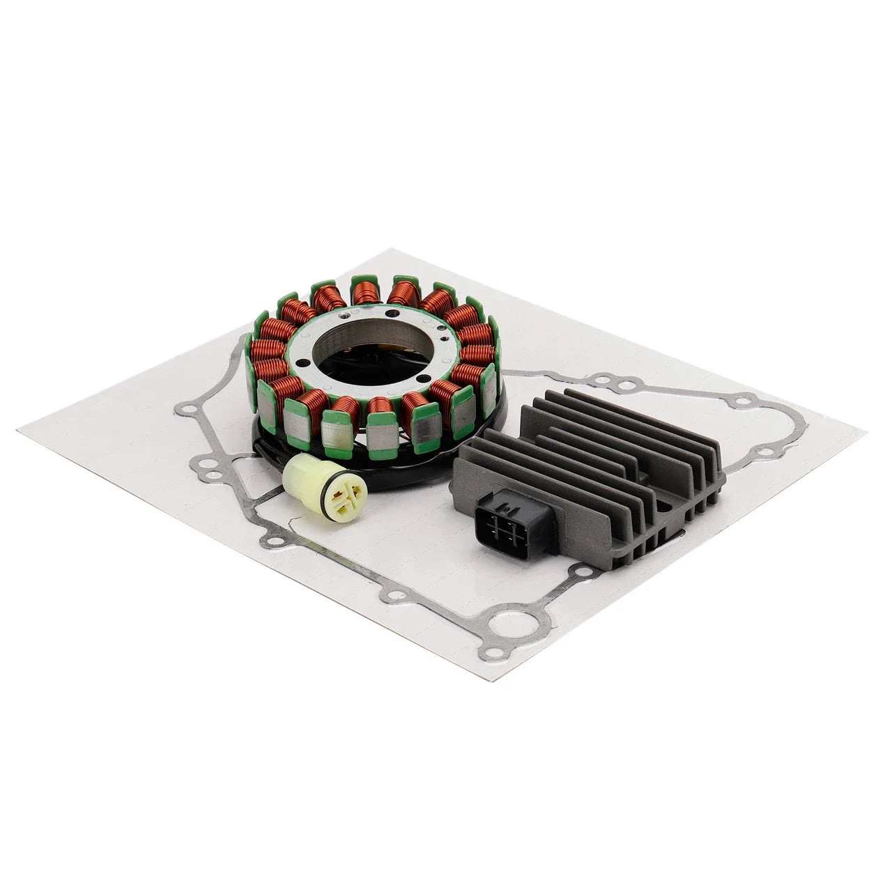 Stator & Rectifier Kit for Kawasaki Brute Force 750 4x4i KVF750 (2005–2007) | Includes Gasket