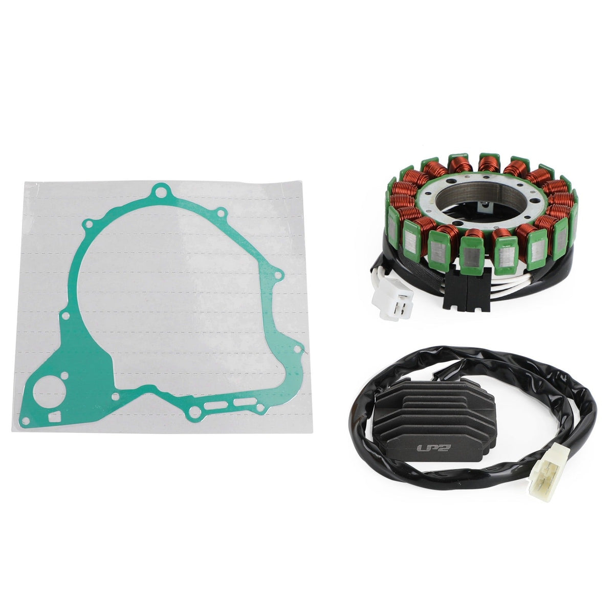 Stator & Regulator Rectifier Kit for Yamaha V-Star 650 / Drag Star 650 XVS650 (2001–2003) | Includes Gasket