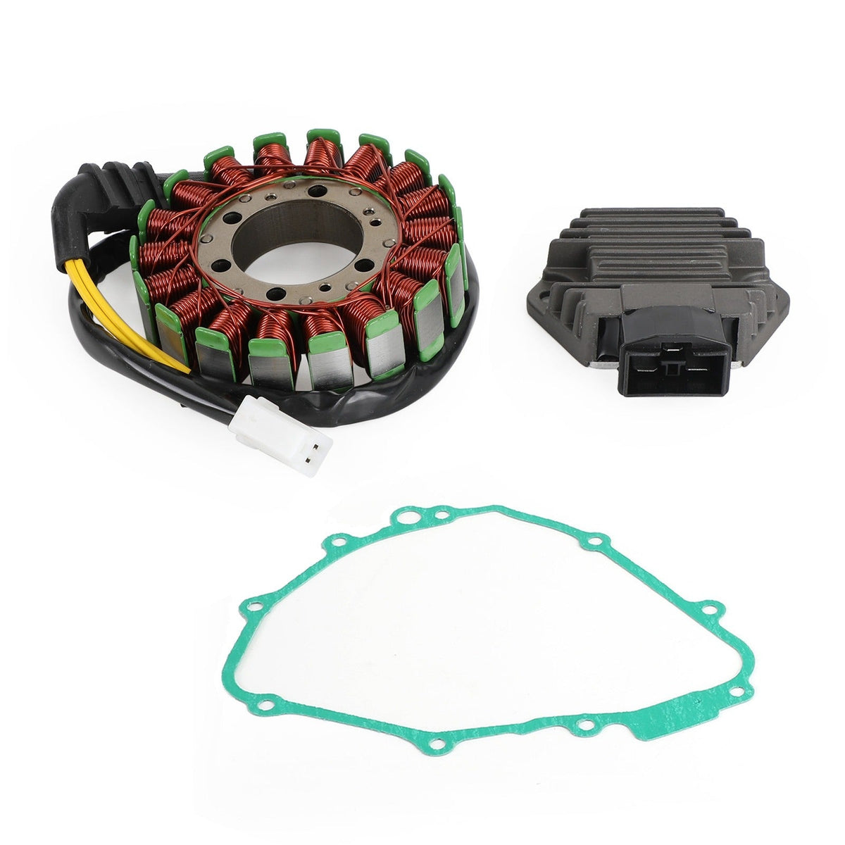Stator & Regulator Rectifier Kit for Honda 599 CB600F Hornet 600 (2003–2006) | Includes Gasket