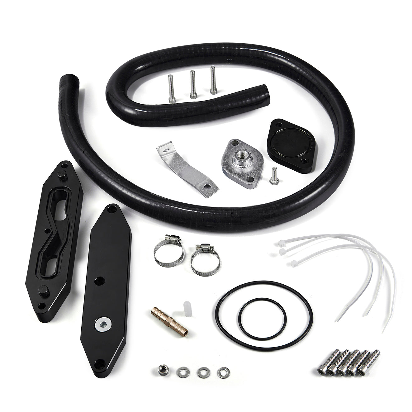 2011-2019 Ford F250 F350 F450 F550 Super Duty 6.7L EGR Delete Kit w/Coolant Bypass 406Ci Ohv V8 Powerstroke Diesel Turbo Vin "T" Generic