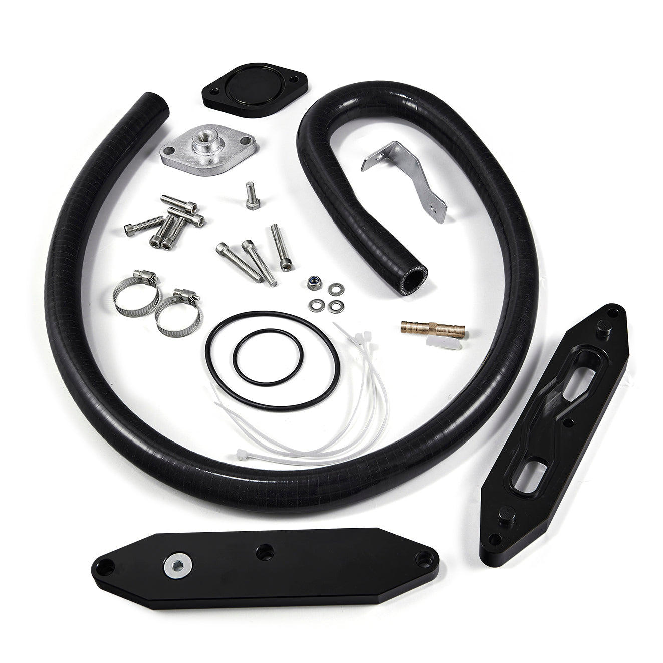 2011-2019 Ford F250 F350 F450 F550 Super Duty 6.7L EGR Delete Kit w/Coolant Bypass 406Ci Ohv V8 Powerstroke Diesel Turbo Vin "T" Generic