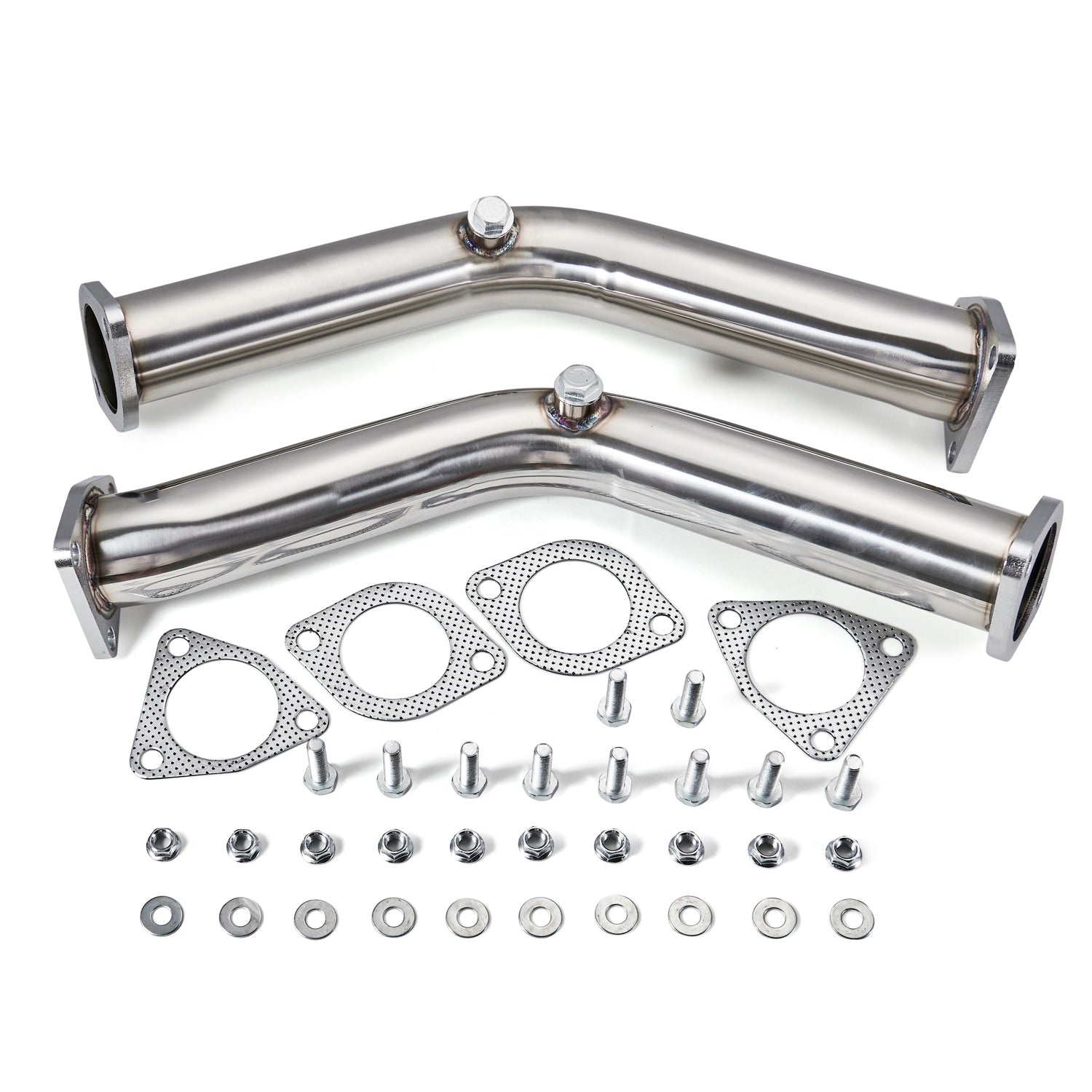 2003-2006 Nissan 350Z 3.5L Infiniti G35 FX35 3.5L 2 Test Pipes Decat Non Reson Straight Exhaust Generic