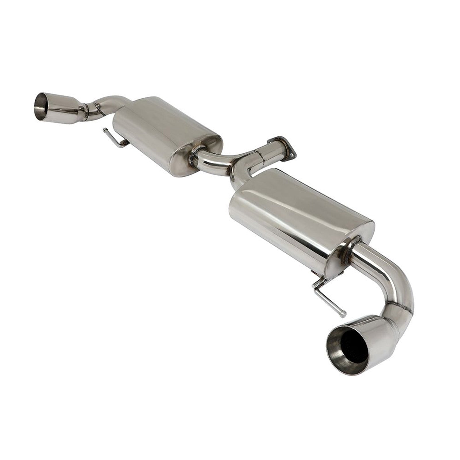 2004-2011 Mazda RX-8 Catback Exhaust System 3.5" Tip Muffler Generic