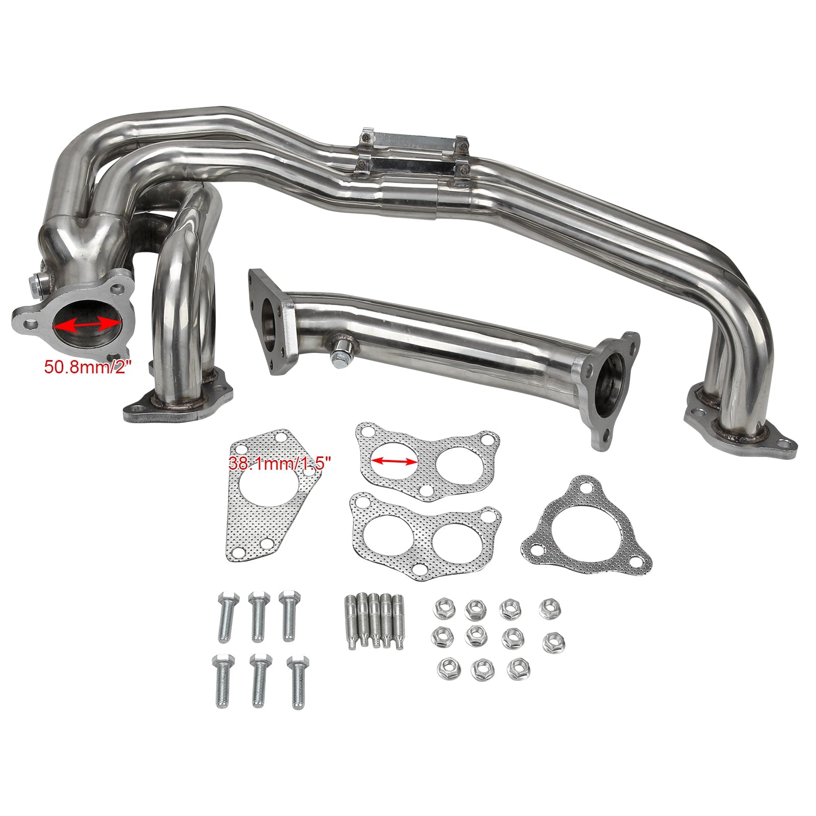 2002-2006 Impreza WRX/STI GDB GG EJ20/EJ25 Stainless Steel Exhaust Header Generic