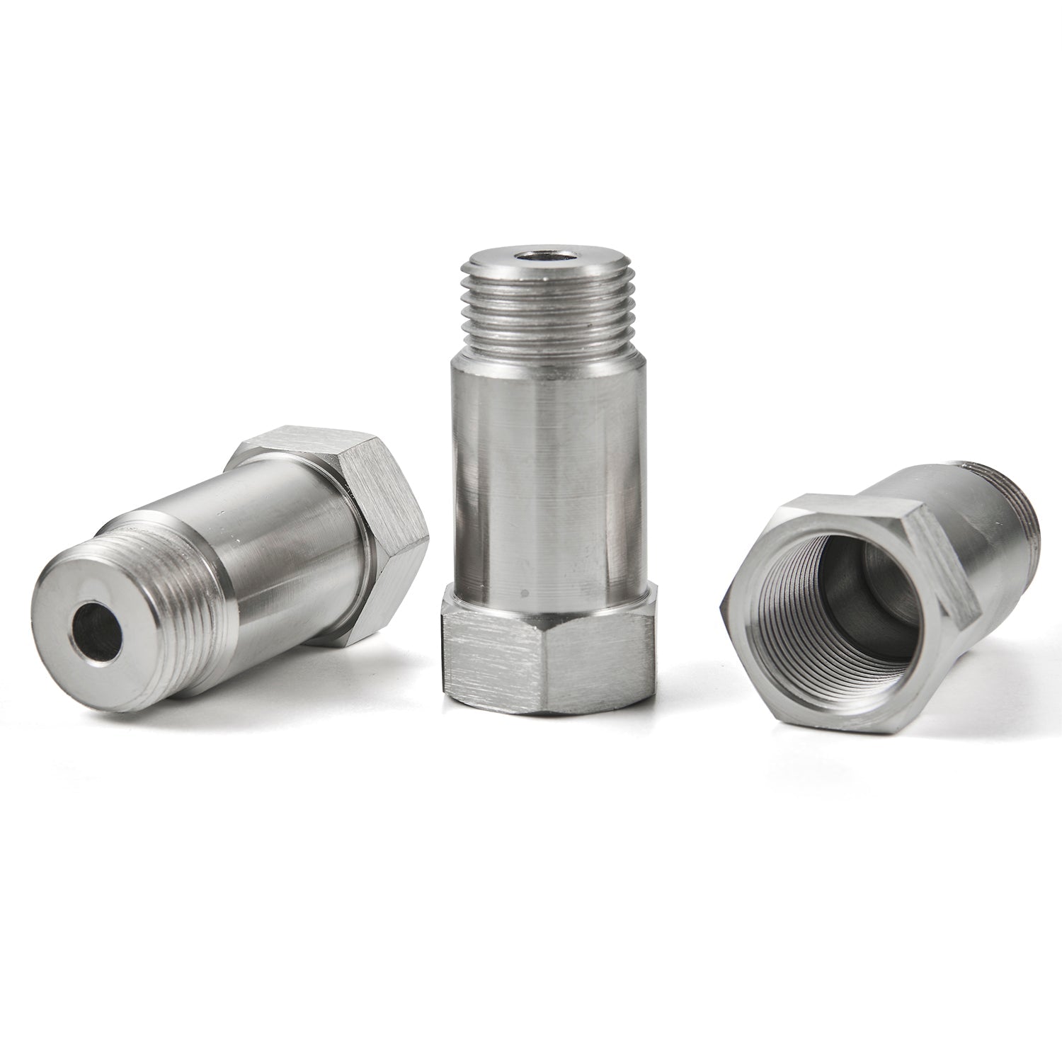 2PCS Sensor Test Pipe Extension Extender Adapter Spacer M18 X 1.5 Bung 45mm Generic