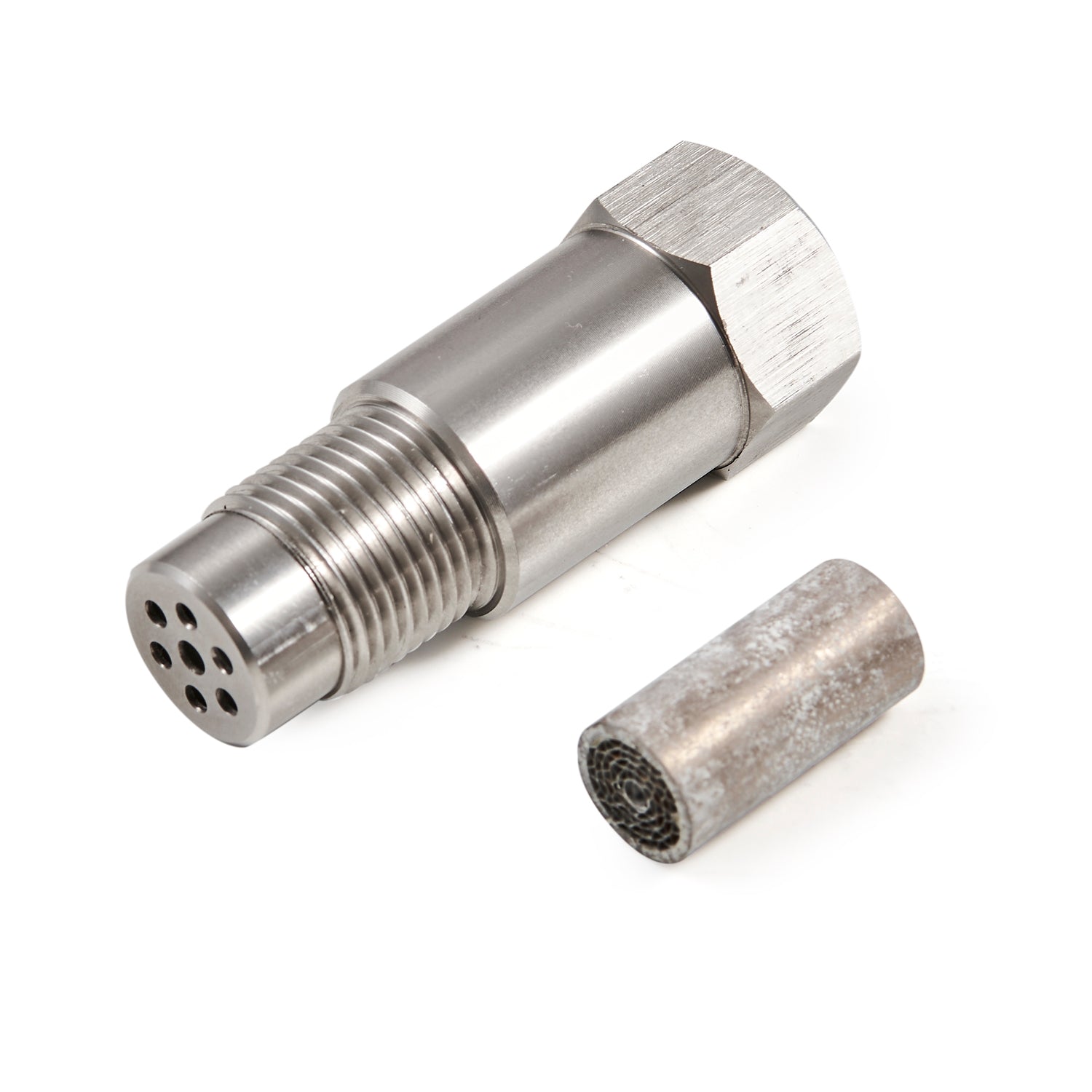 60mm CEL Check Engine Light Adapter Fix P0420/P0042/P0430 CEL Eliminator Mini Catalytic Converter O2 Sensor Generic