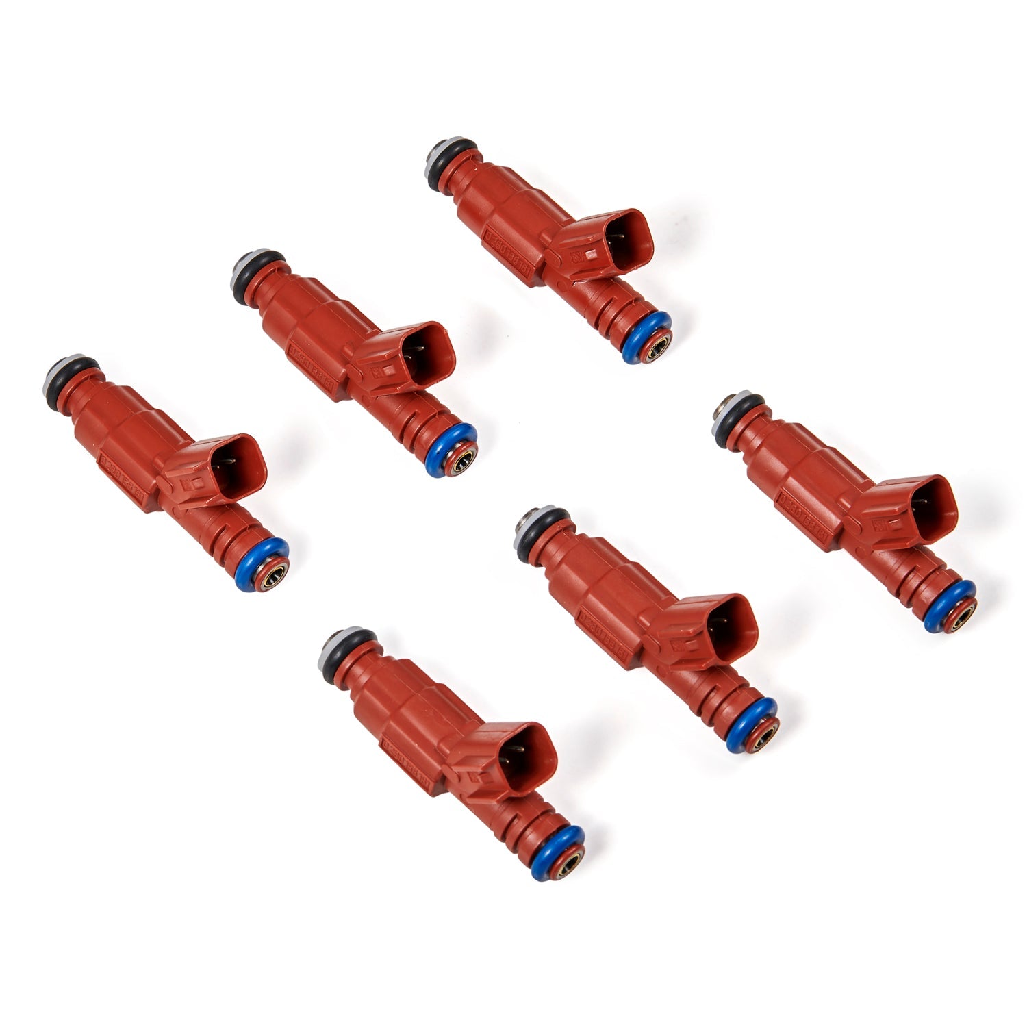 1999-2003 Ford Windstar 3.8L 6PCS 12-hole Fuel Injectors Replacement Fit 0280156161 Generic