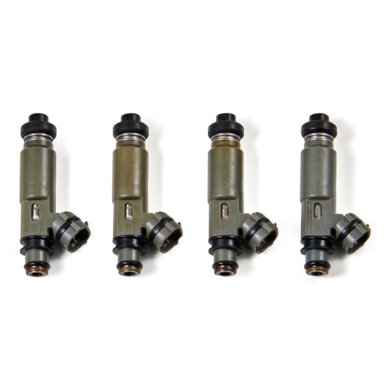 1997-1998 Mazda Protege SE DX LX 1.5L 1.6L I4 4PCS Fuel Injectors 195500-3110 842-12122 Generic