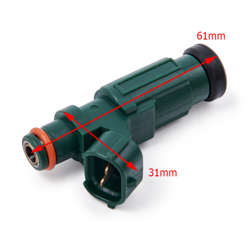 4PCS Fuel Injectors New Version For Yamaha Outboard F150 150HP 63P-13761-01-00 Generic