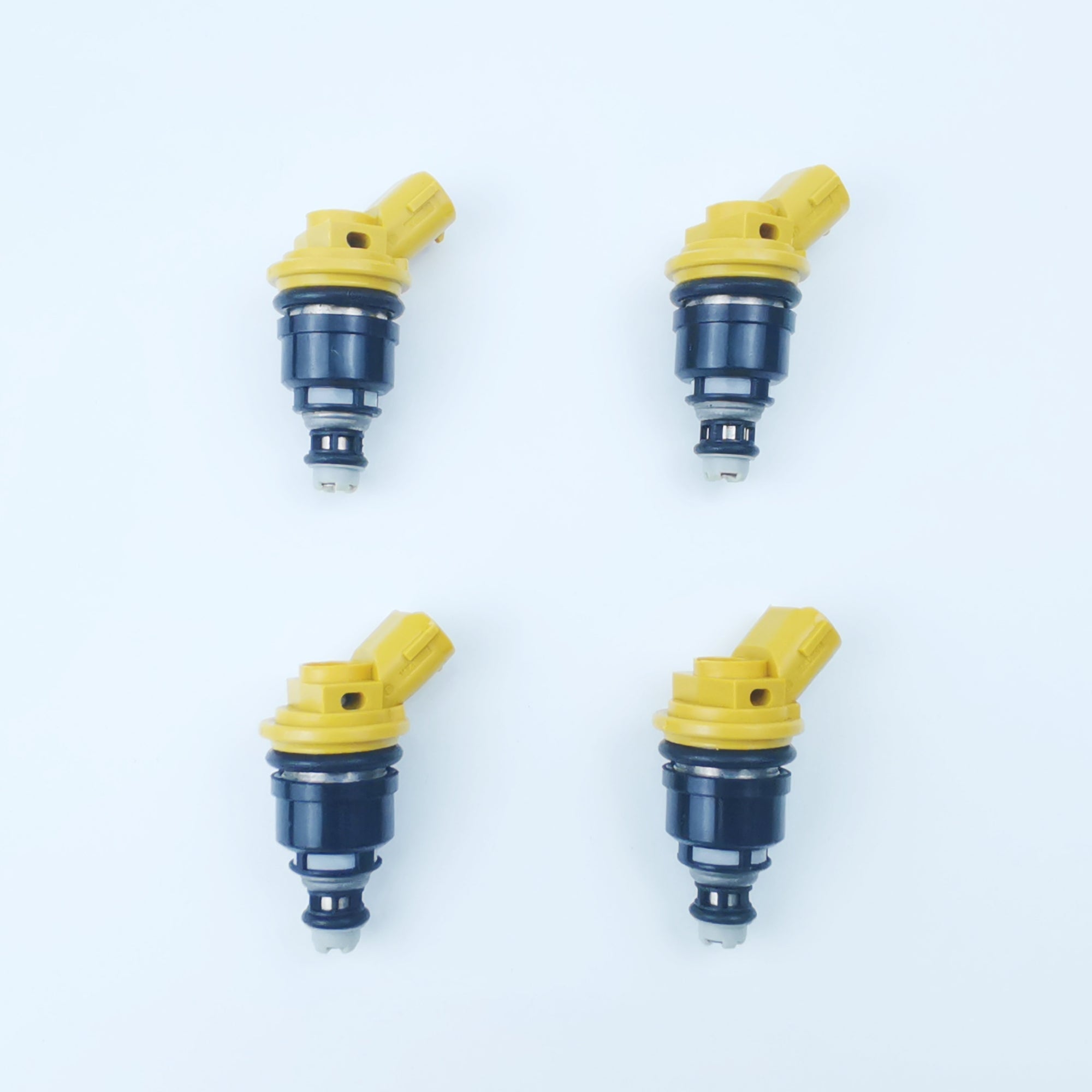4Pcs 550cc Yellow Side Feed Fuel Injectors For Subaru WRX 2004–2007 / WRX STI 2004–2007 / Legacy GT 2005–2011 16600-AA170 10933-550-4N Generic