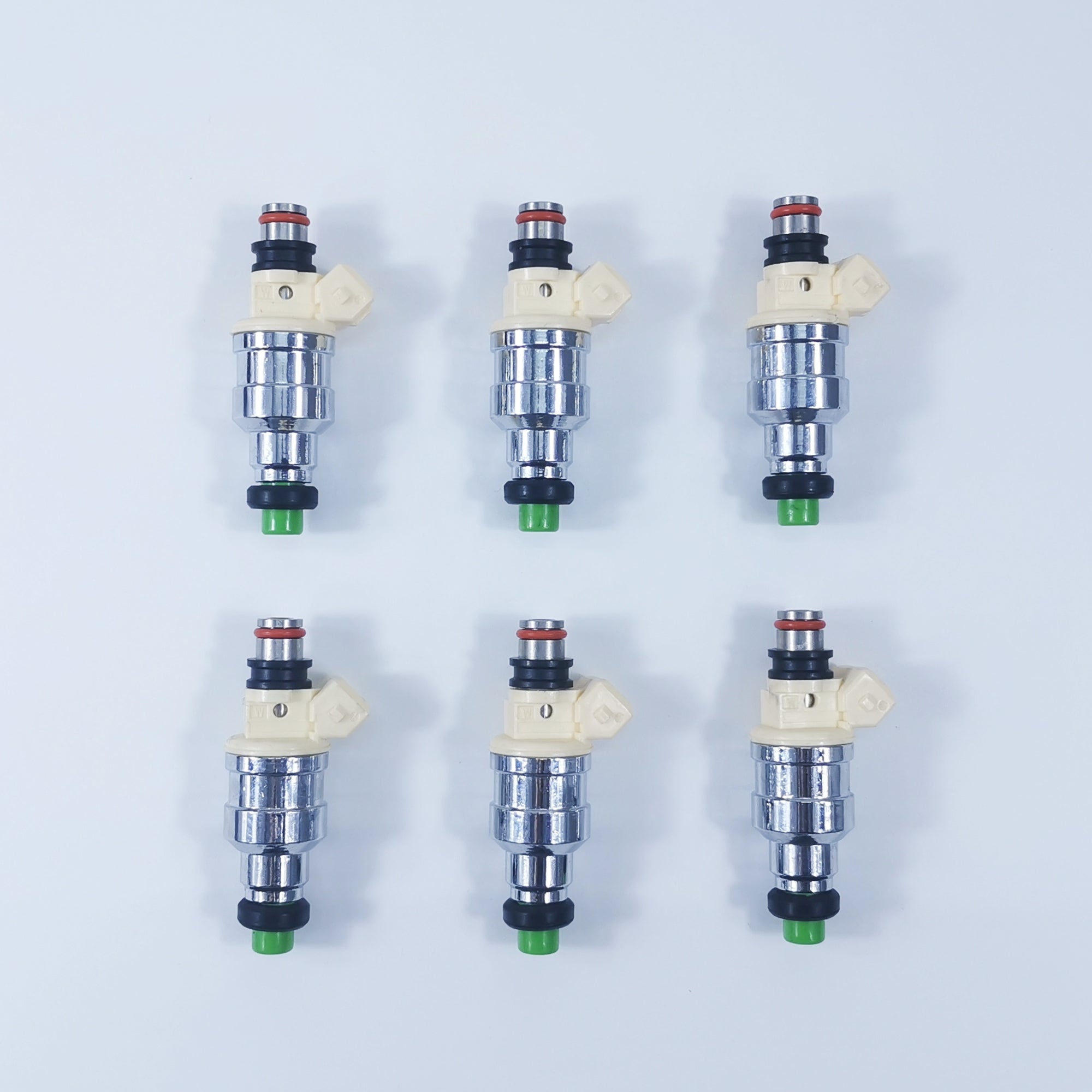 6pcs Fuel Injector fit for Mitsubishi Mirage Montero Galant Sigma Eclipse 1955002080 FJ128 Generic