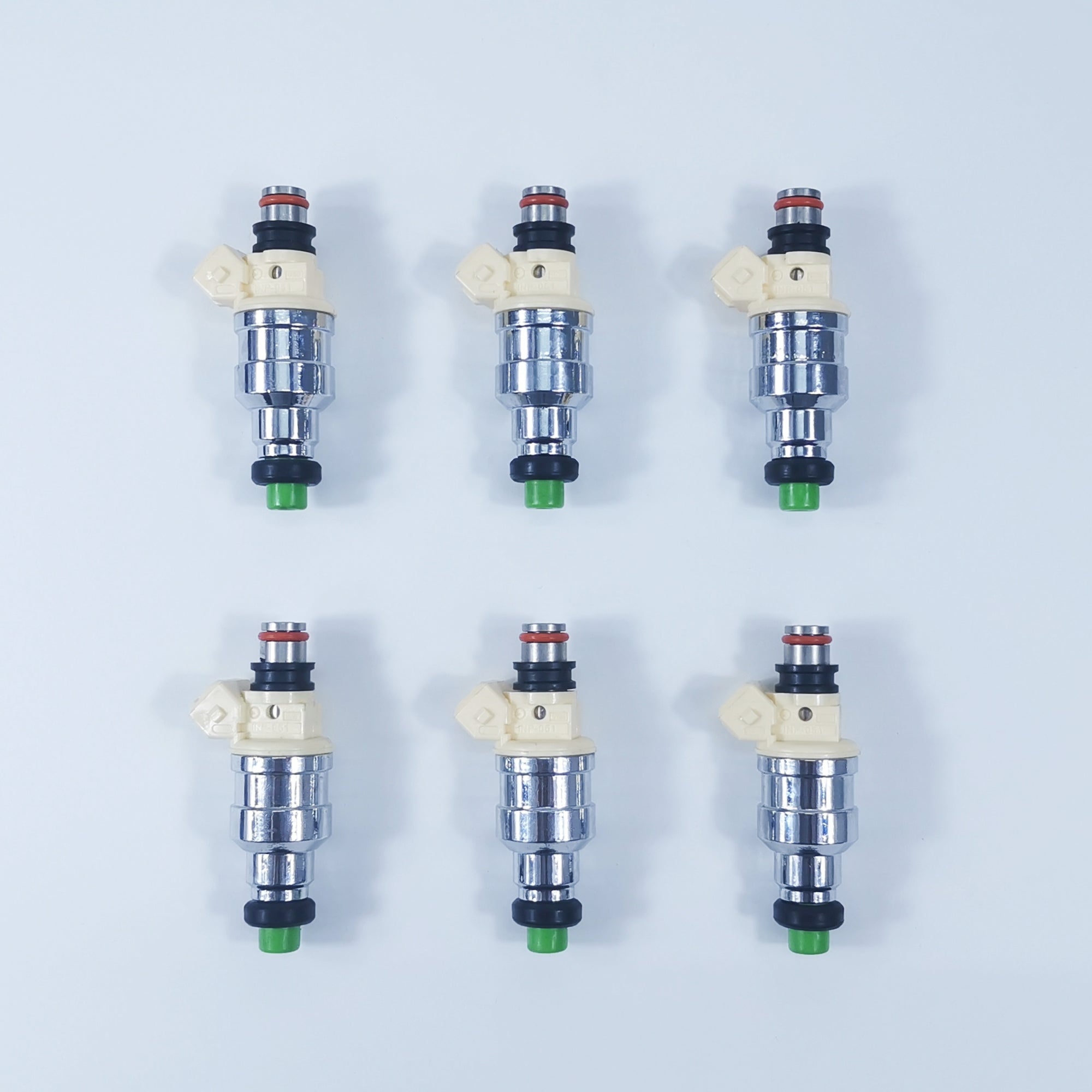 6pcs Fuel Injector fit for Mitsubishi Mirage Montero Galant Sigma Eclipse 1955002080 FJ128 Generic