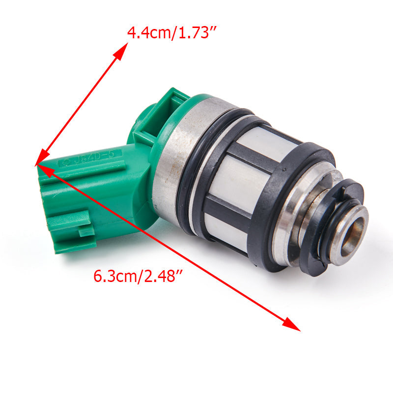 96-04 Frontier/00-04 Xterra/96-97 Pickup 2.4L 4PCS Nissan Fuel Injectors JS4D-2 16600-1S700 842-18125 Generic