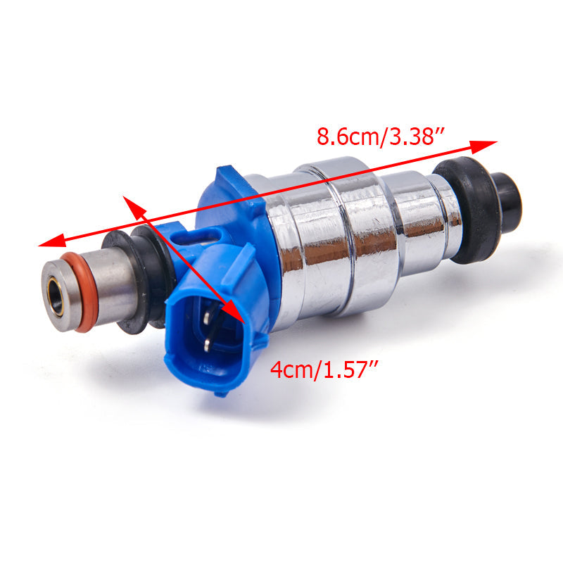 1990-1991 Mazda 929 3.0L V6 4pcs Fuel injectors 195500-1970 Generic