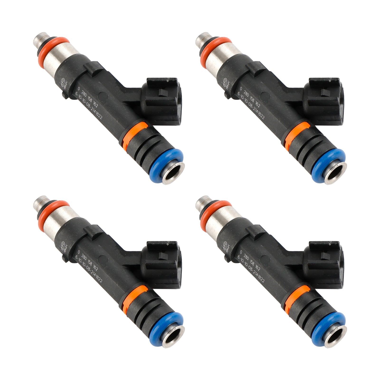 2010-2019 Ford Fusion 2.5L 4PCS Fuel Injectors 0280158162 9E5Z9F593A 822-11210 Generic