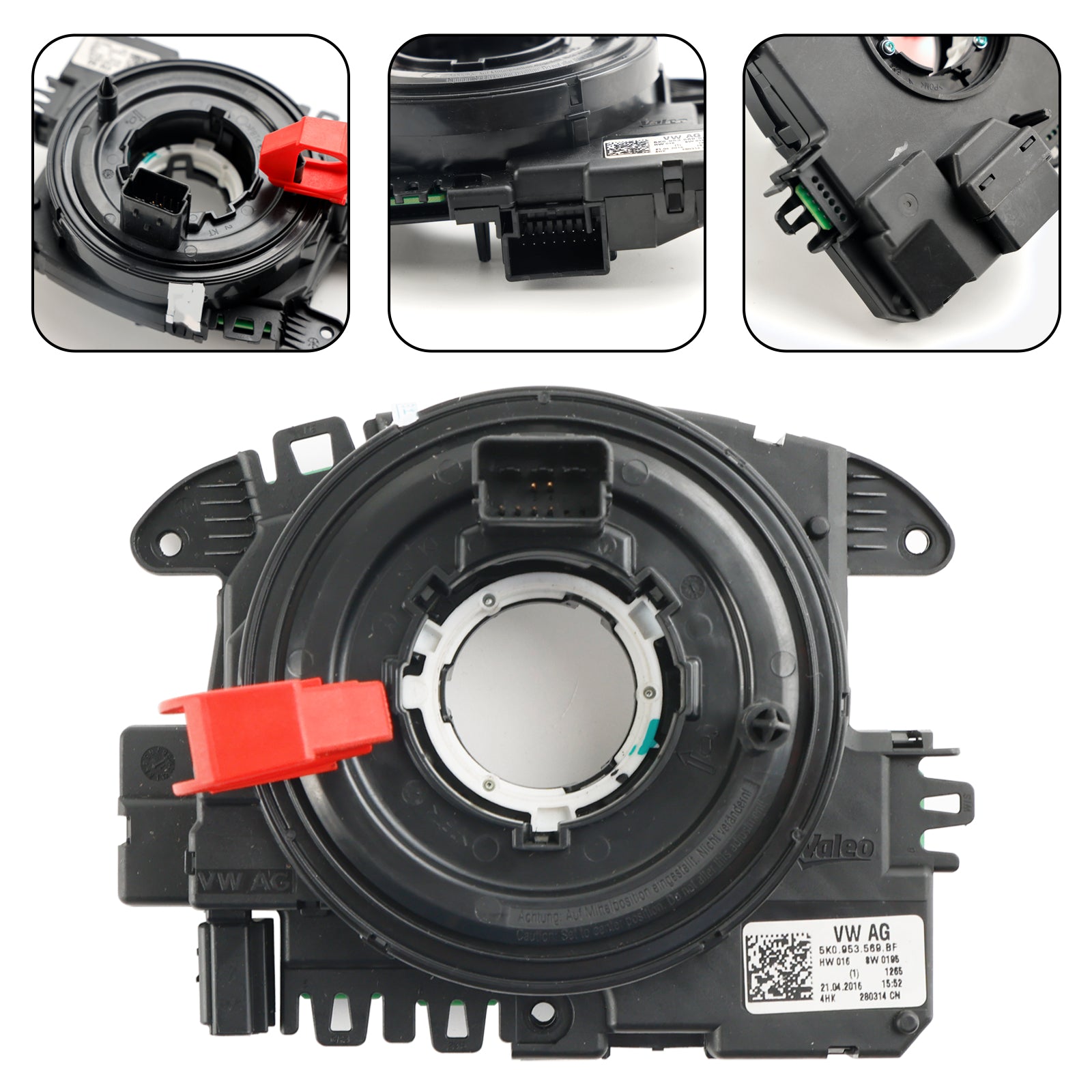 2016-2023 VW Sharan/Syncro/4motion Cruise Control Clock Spring Module 5K0953569BF 5K0953569BC Generic
