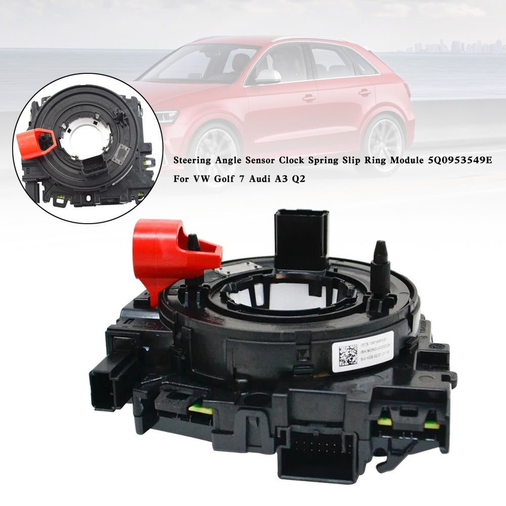 2013-2021 Audi A3 S3 RS3 Q2 Steering Angle Sensor Clock Spring Module 5Q0953549E