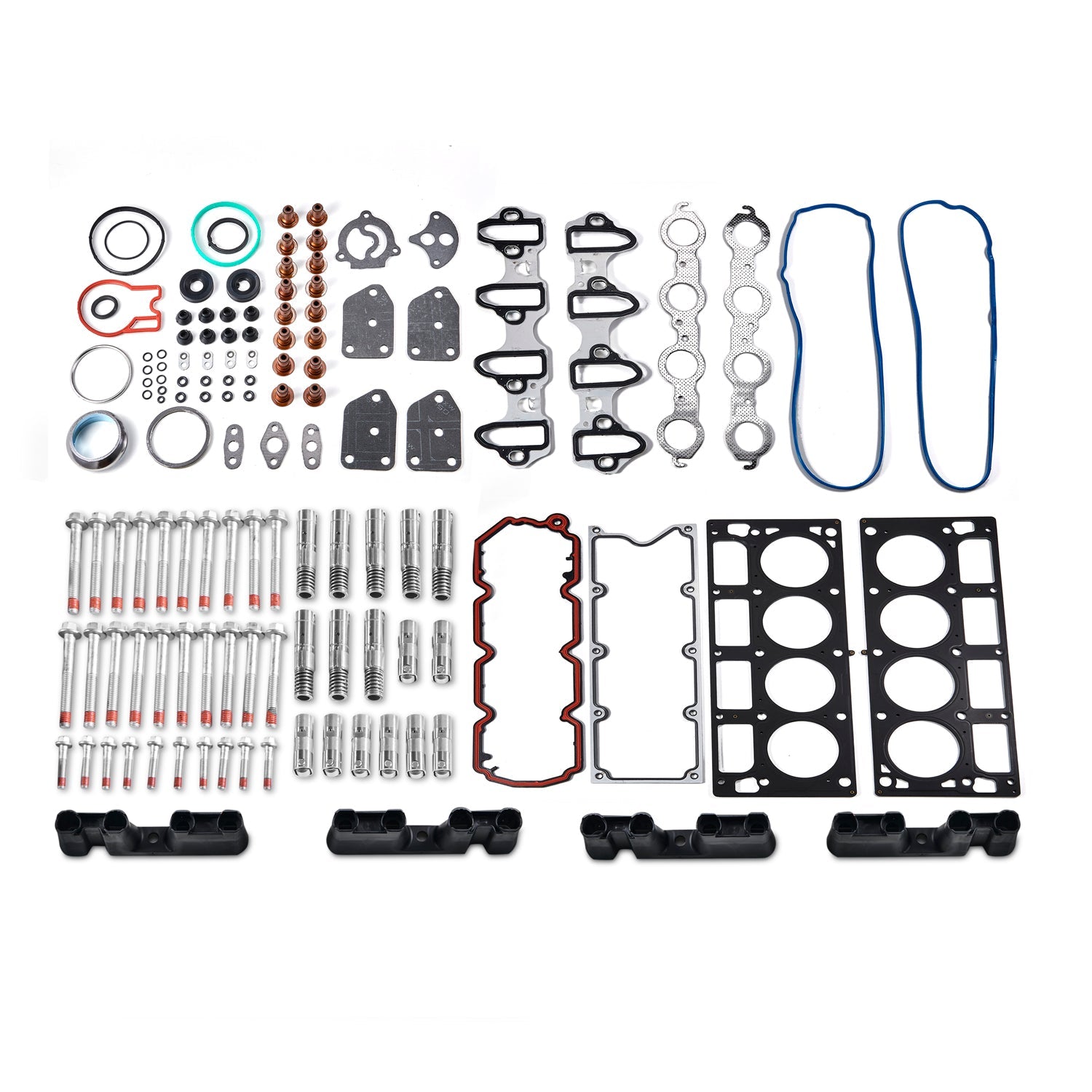 2007 Chevrolet Silverado 1500 Classic 5.3L V8 OHV 16 Valve AFM Lifter Replacement Kit Head Gasket Set Head Bolts Lifters Guides Generic