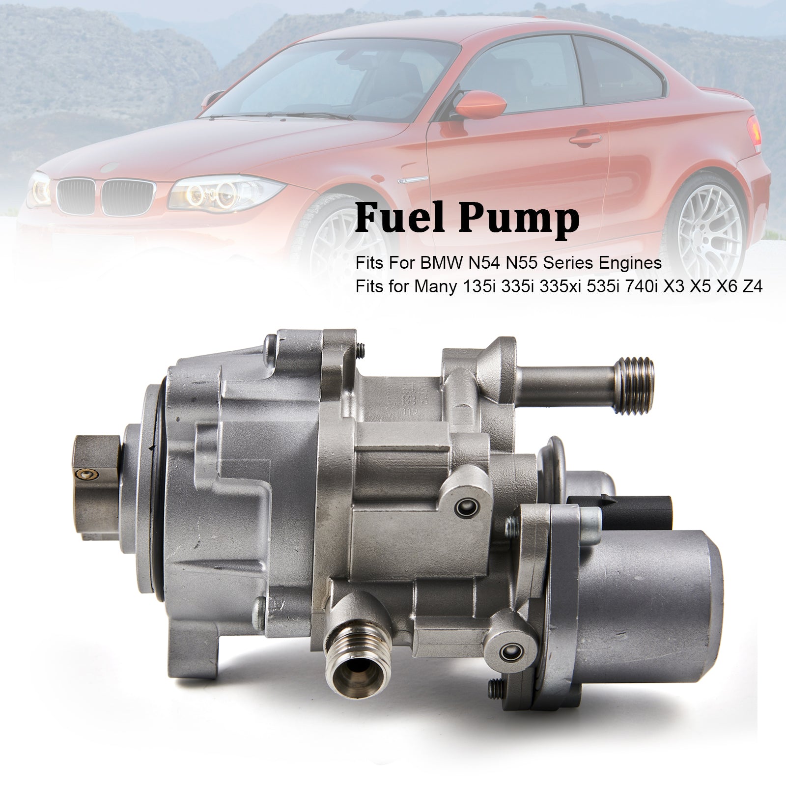 2008-2012.02 BMW 135i High Pressure Fuel Pump 13517616170 13406014001 13517594943 13517613933 Generic