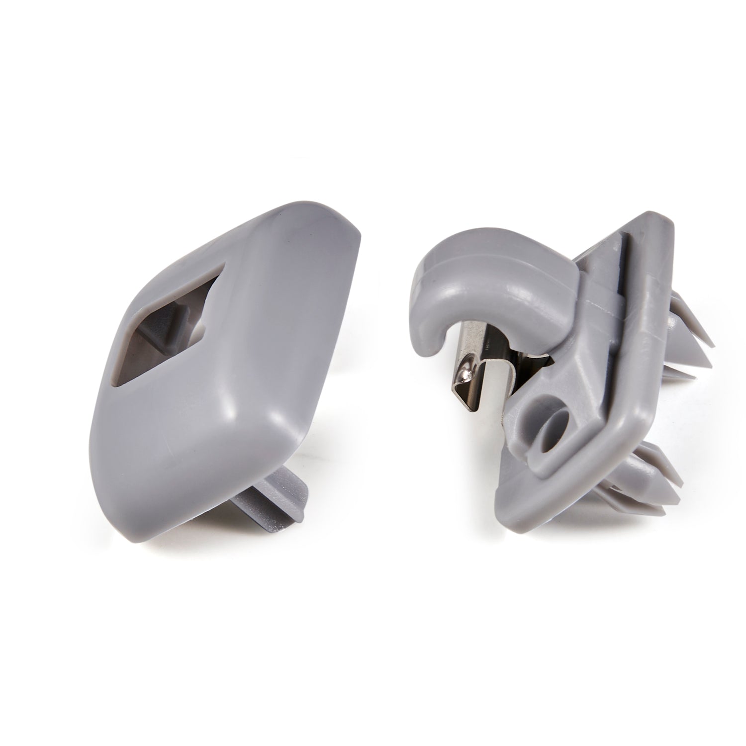 1PCS Car Sun Visor Hook Clip Bracket Replacement Grey for Audi A3 A4L A5 Q3 Generic