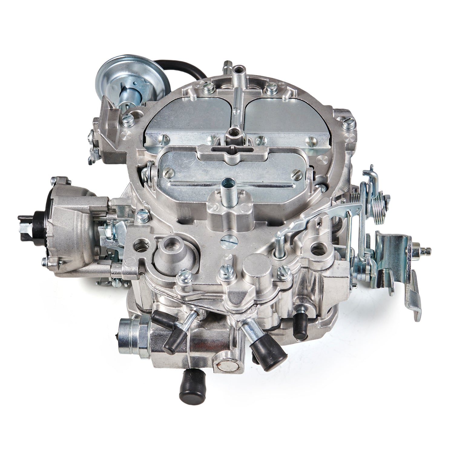305-350 Engines 650 CFM Electric Choke Quadrajet 4 BBL Carburetor 17066422 17066425 1904R Small Block GM Engines Generic