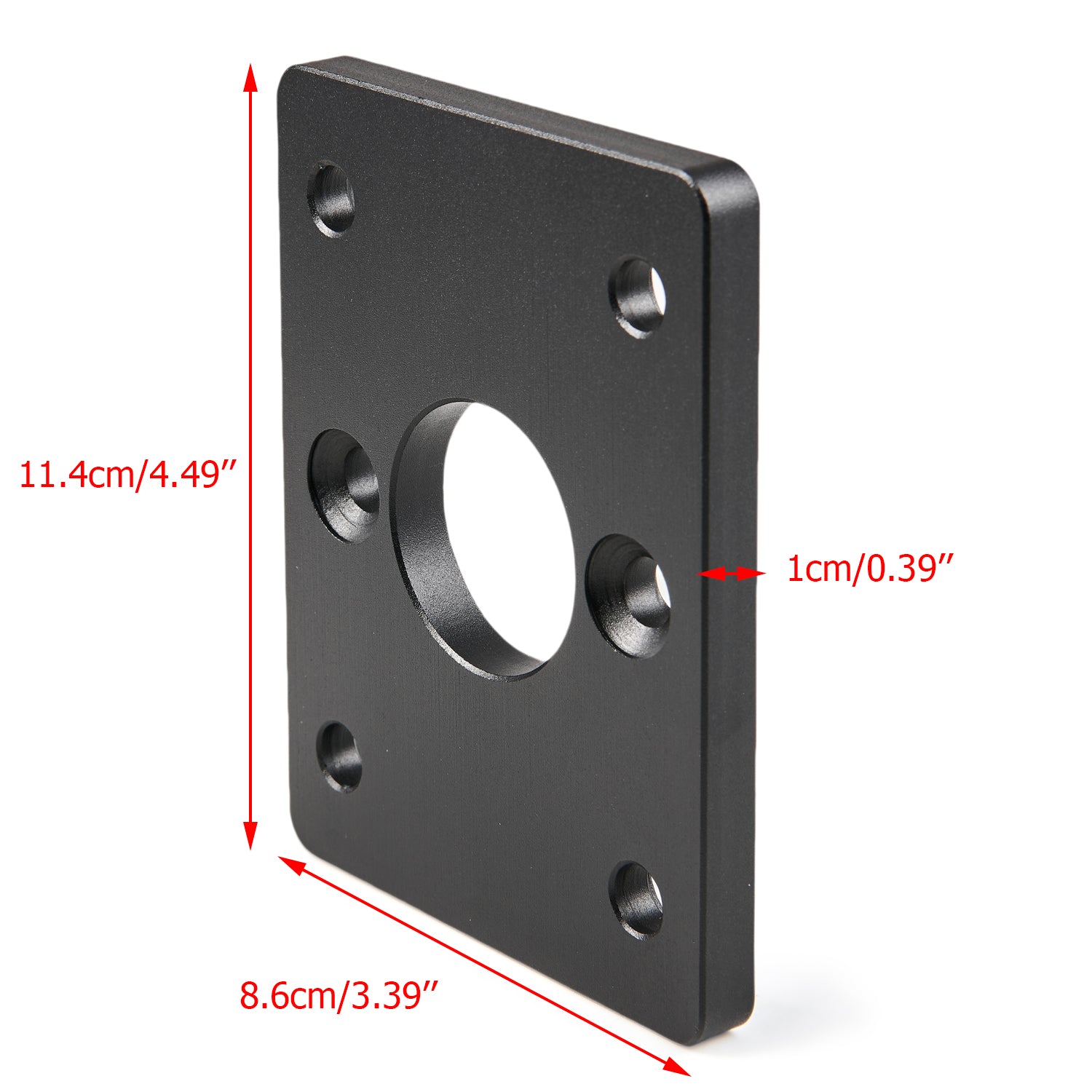 Black Brake Booster Eliminator Delete Adapter Plate For Honda Civic Integra Generic