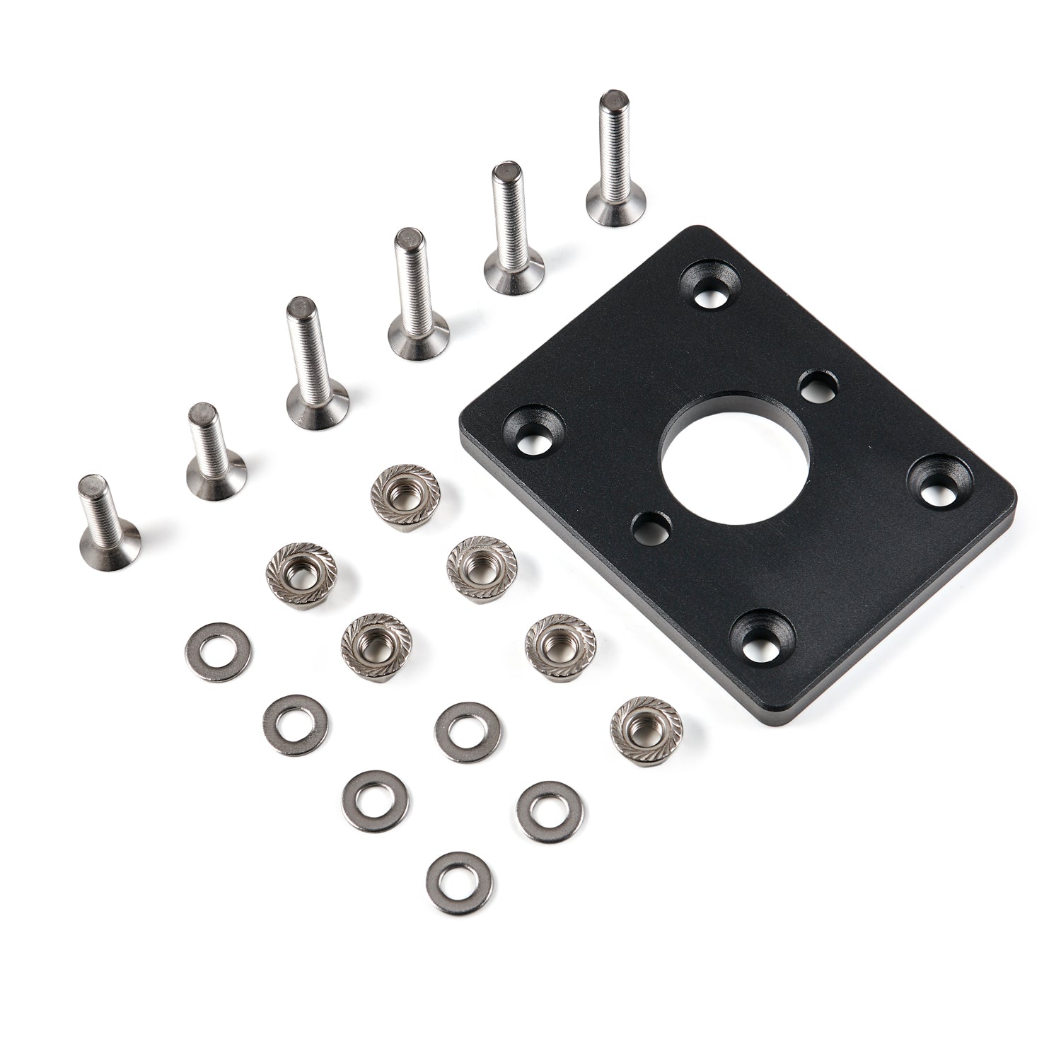 Black Brake Booster Eliminator Delete Adapter Plate For Honda Civic Integra Generic