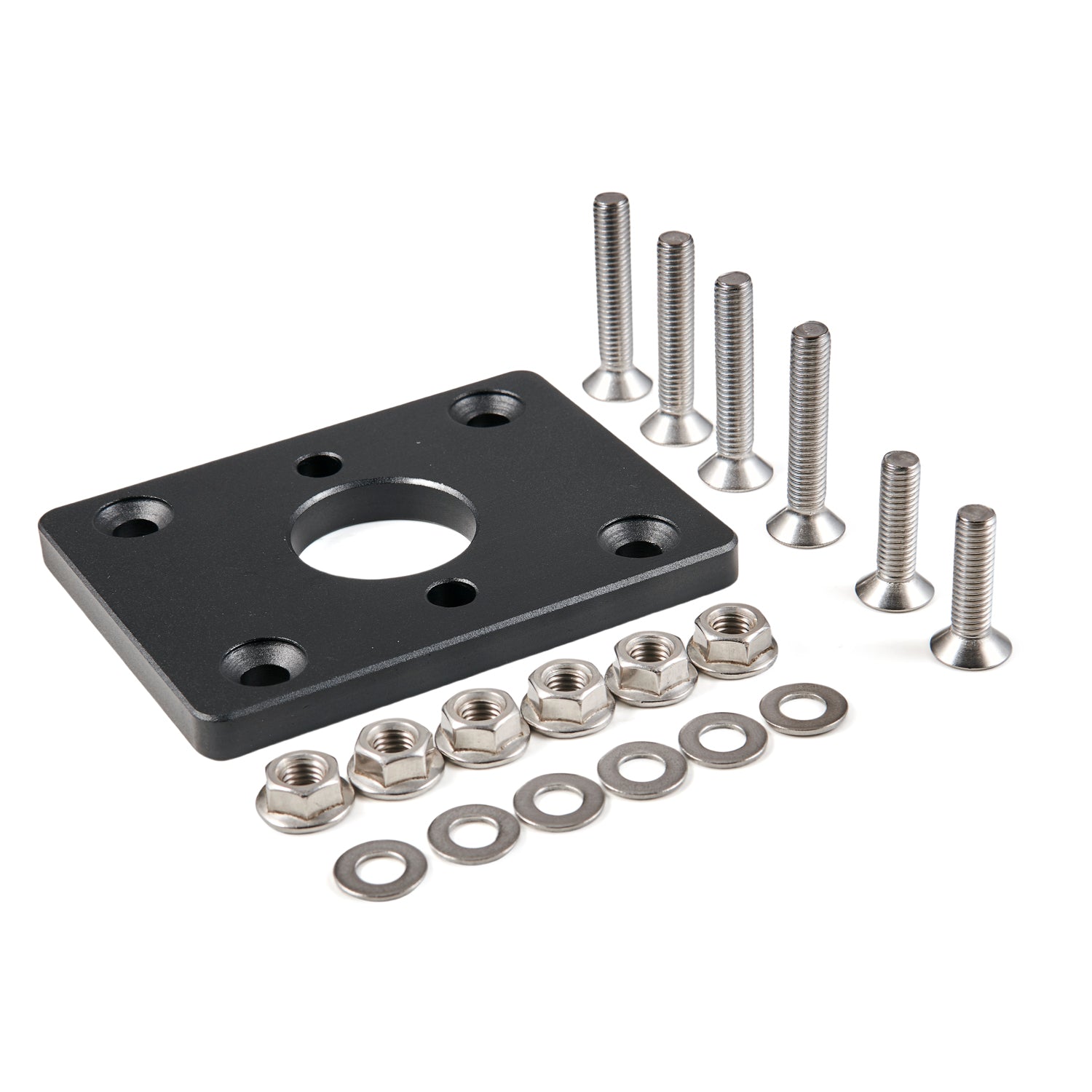 Black Brake Booster Eliminator Delete Adapter Plate For Honda Civic Integra Generic